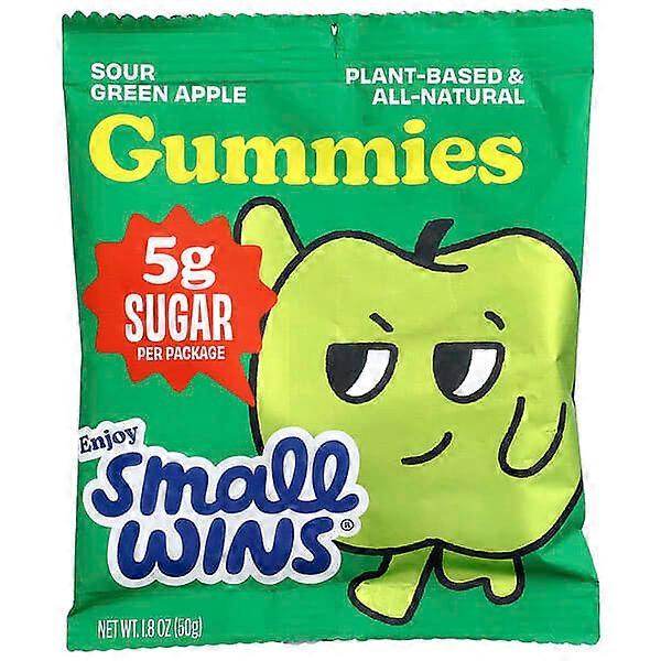 Enjoy Small Wins, Gummies, Sour Green Apple, 1.8 oz (50 g)