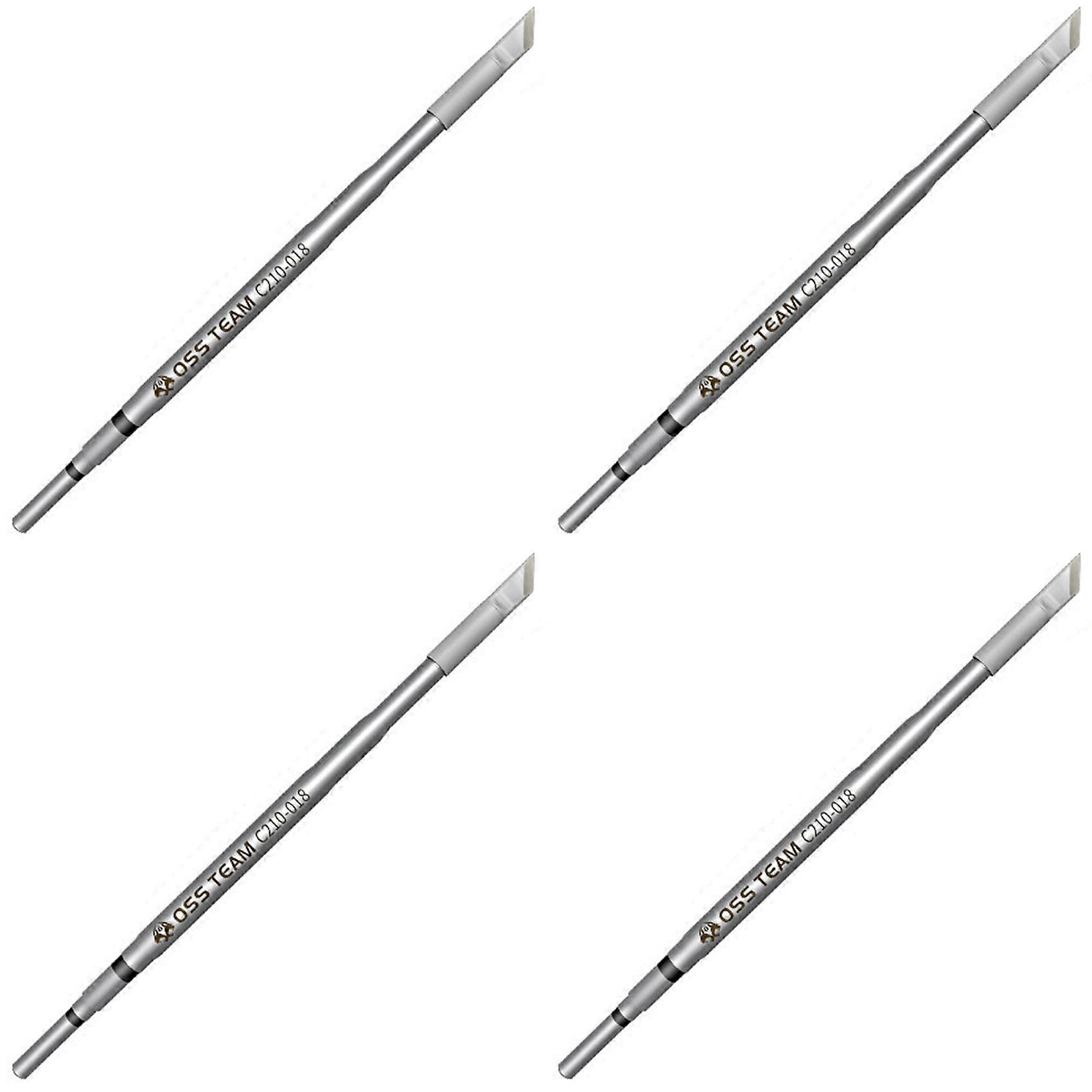4X C210 Series Soldering Tip Lead-Free Solder Welding Head for JBC T210 Handle for Sugon T26 T26D Soldering Station(018)