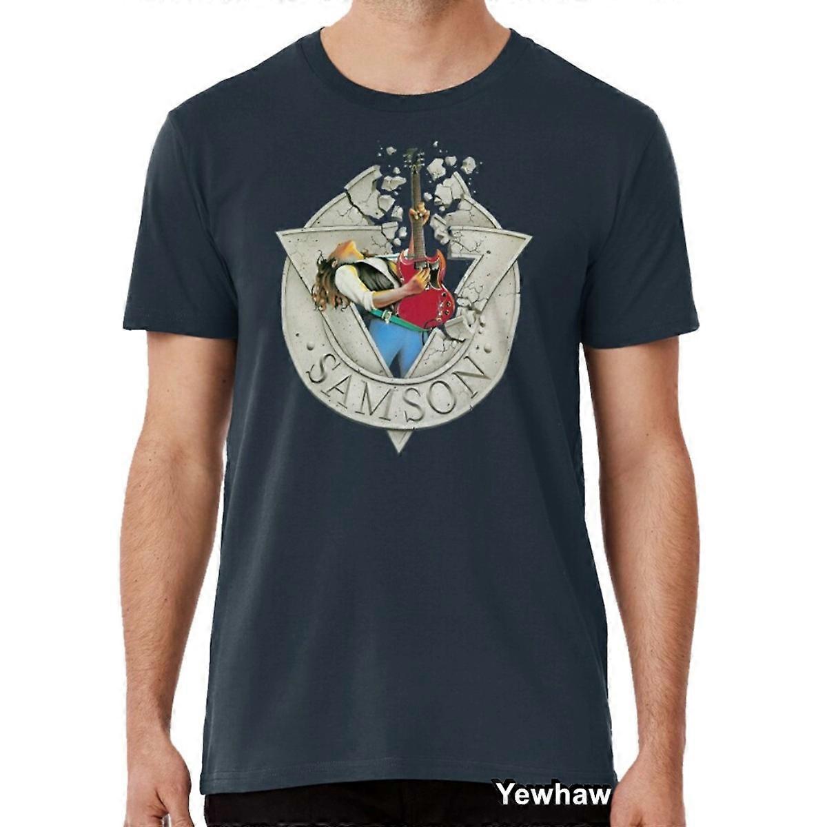 Samson: 락 갓 티셔츠 paul samson 삼손 밴드 nwobhm metal