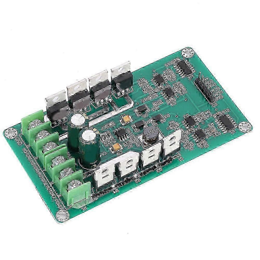 Industrial 15A Dual Channel DC Motor Drive Module With Brake Function Electronic Component