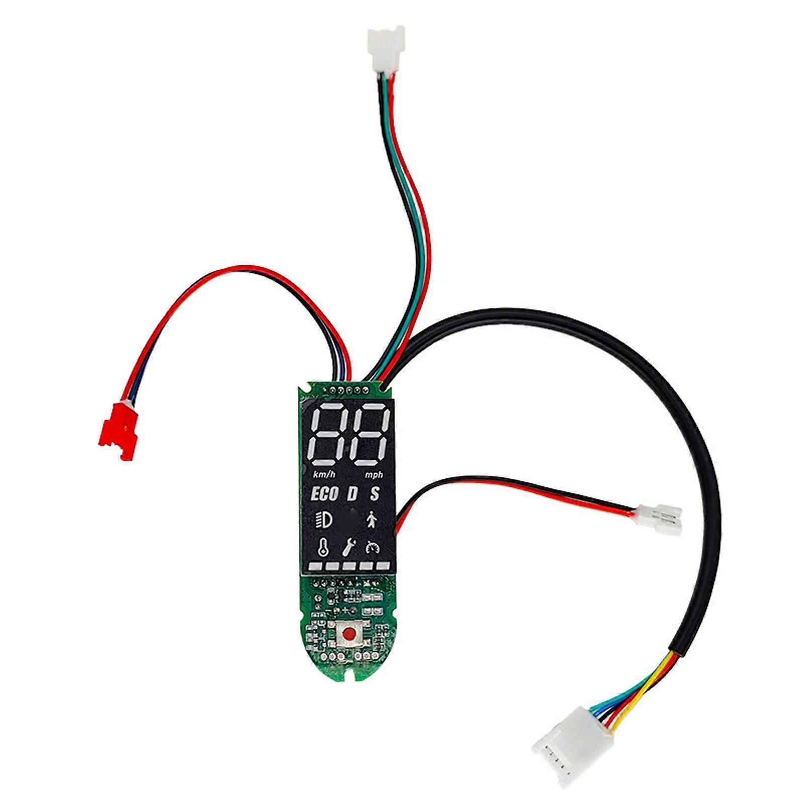High Brightness Antirust PCB Electric Scooter Instrument Panel Fit for 8.5 to 10 Inch Models Enhanced Riding Experience Multicolor