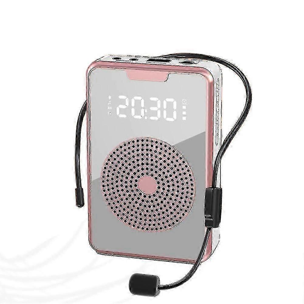 Portable Voice Amplifier For Teachers Microphone Headset,rechargeable Speaker For Training,tou 2025