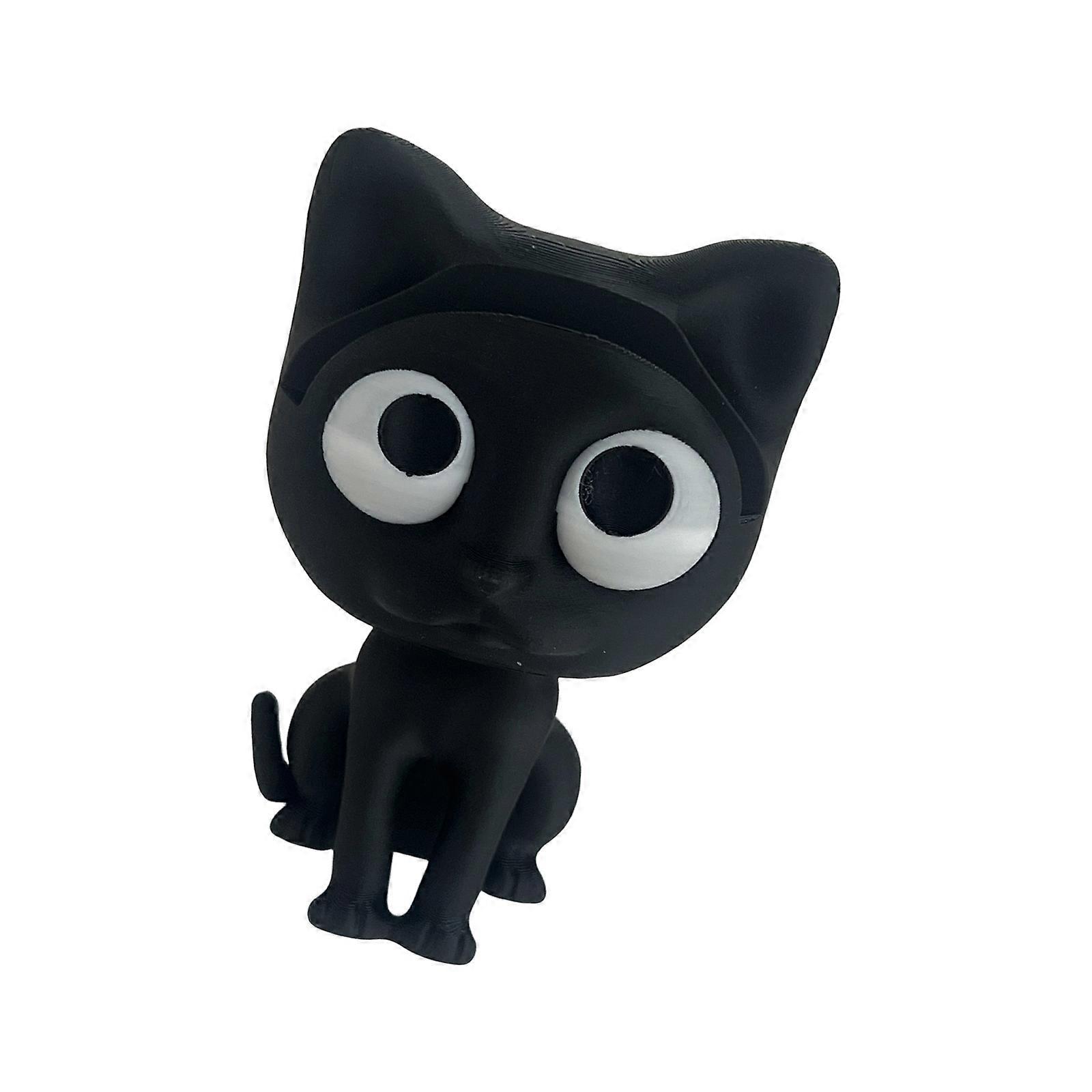 Cats Shape Eyeglass Storage Stand Plastic Construction Space Saving Designs For Glasses Cases Small Items Display Shelf Multicolor