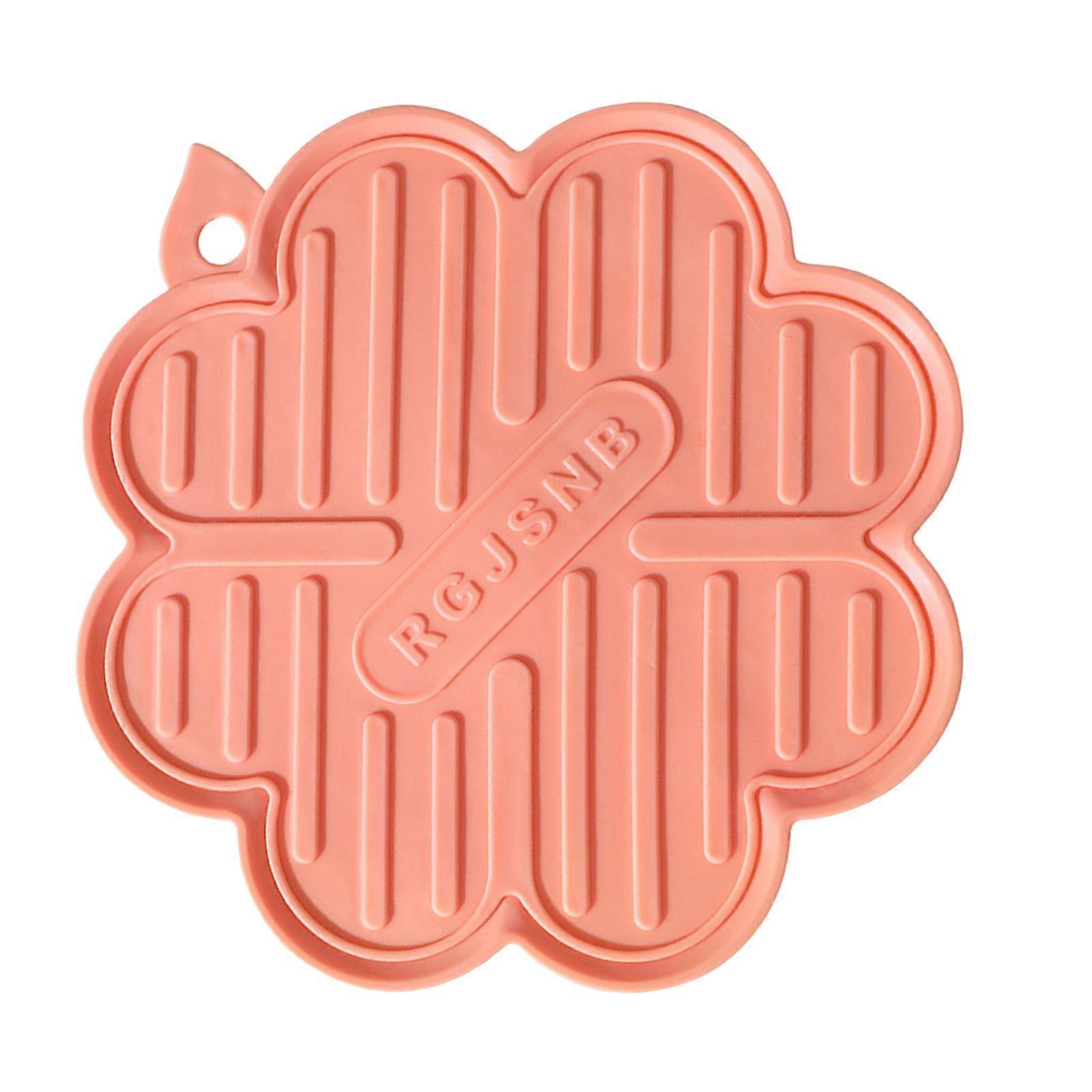 Temperature Indication Placemat Scratch Resistant Materials Heat Alerts Front Textured Nonslip Mats for Dining Table Countertops Utensils Protections