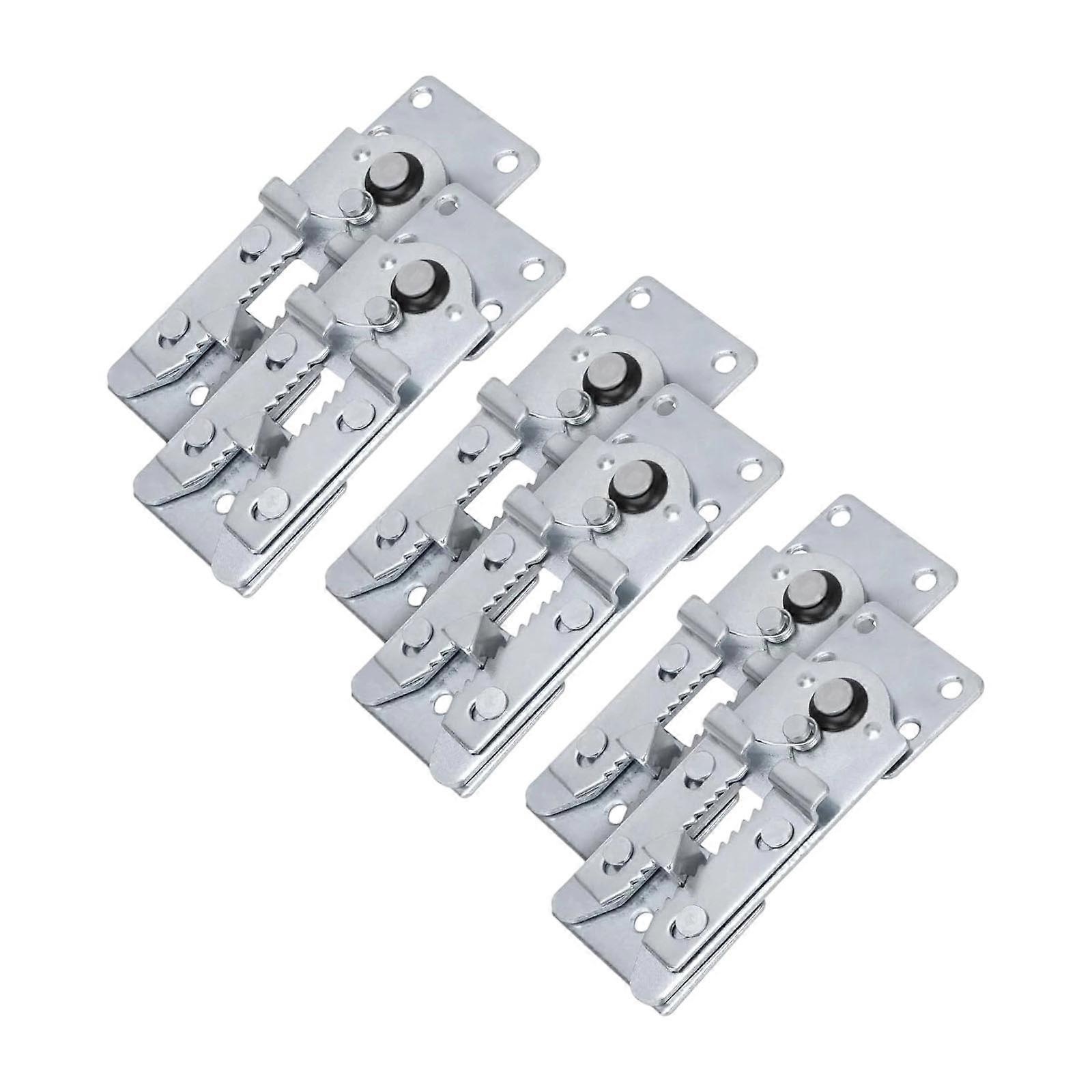Adjustable Steel Sofa Brackets Interlocking Connectors For Sectional Couch Stability Prevent Separation Secure Fit Multicolor