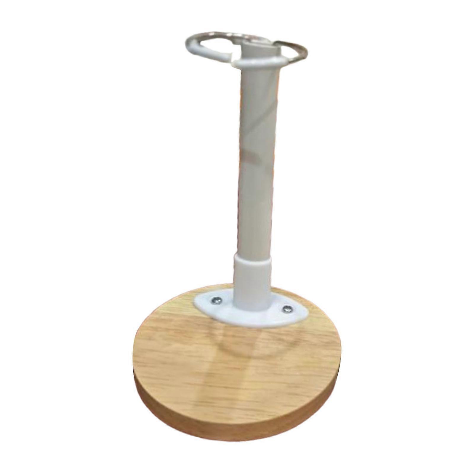 Wooden Display Base For 20-60cm Figurine Doll AntiTip Design Easy Installation Adjustable Height Doll Presentation Stand Multicolor