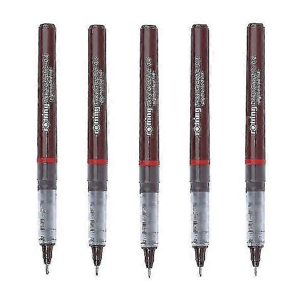 τεμ./συσκευασία Rotring Tikky Graphic Pigmented Ink 0.1/0.2/0.3/0.4/0.5/0.7/0.8 mm στυλό μιας χρήσης για γραφιστική - μαρκαδόροι τέχνης - Μικτά