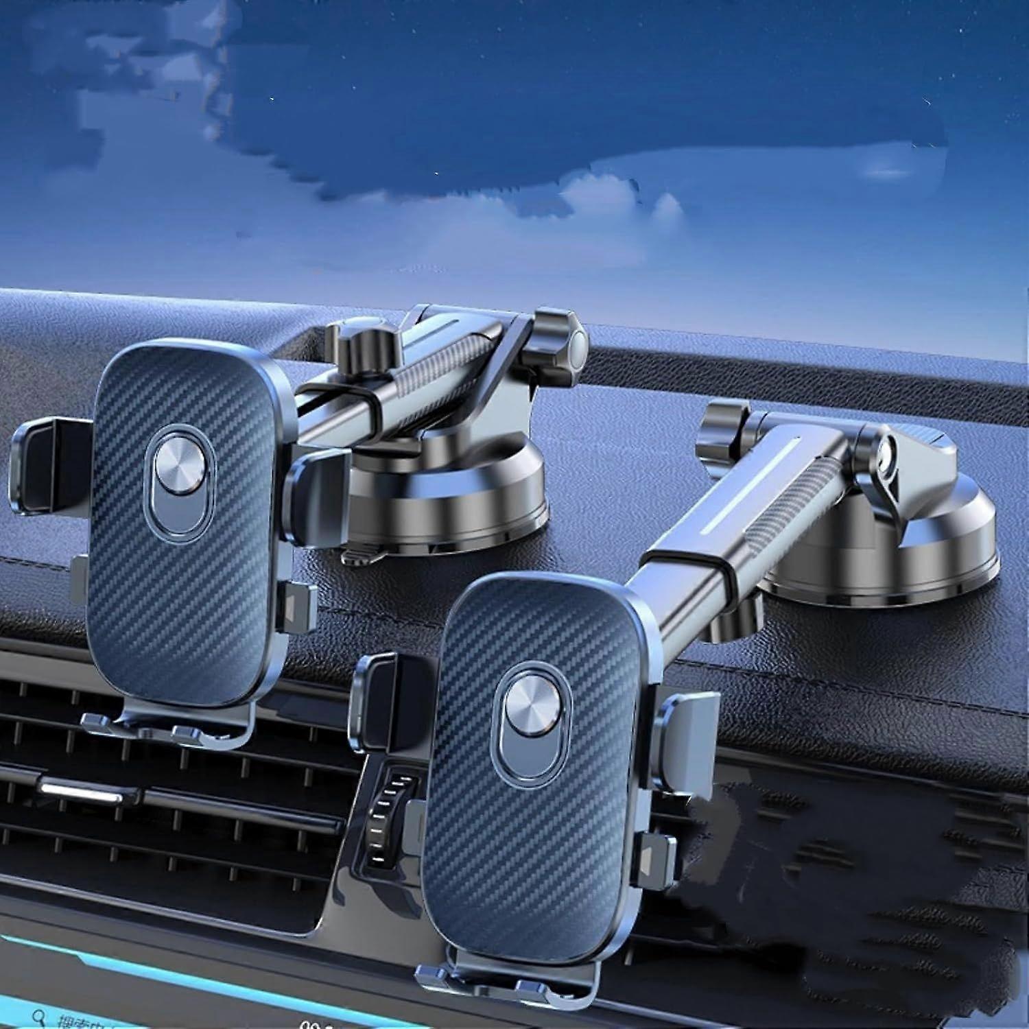 [Nano Suction Cup car Mobile Phone Holder] no-Trace adsorption, Horizontal and Vertical Screen