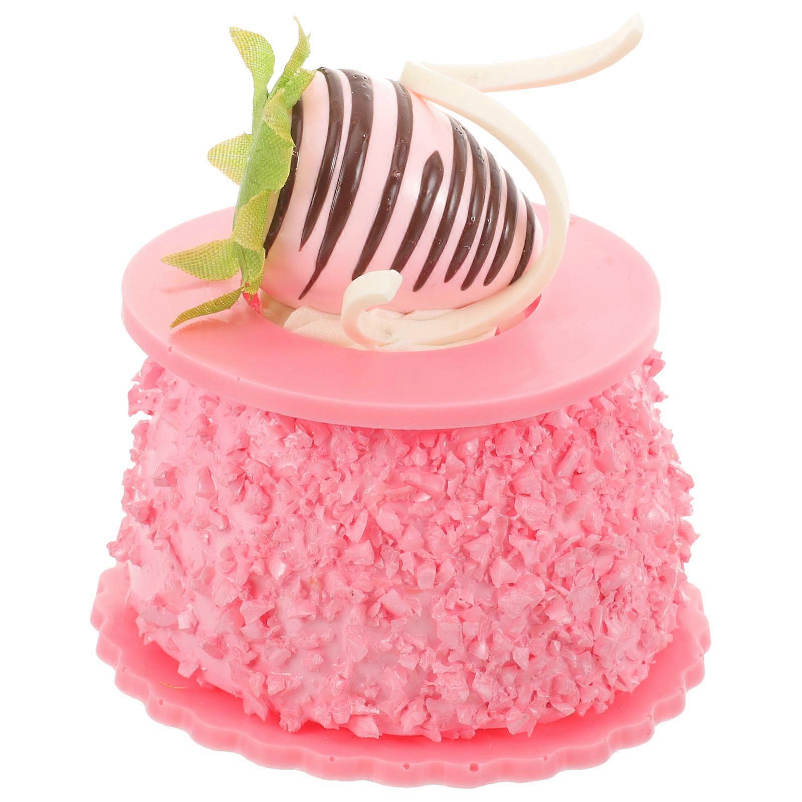 Simulated Cake Artificial Dessert for Cake Ornament 5Pcs Collection