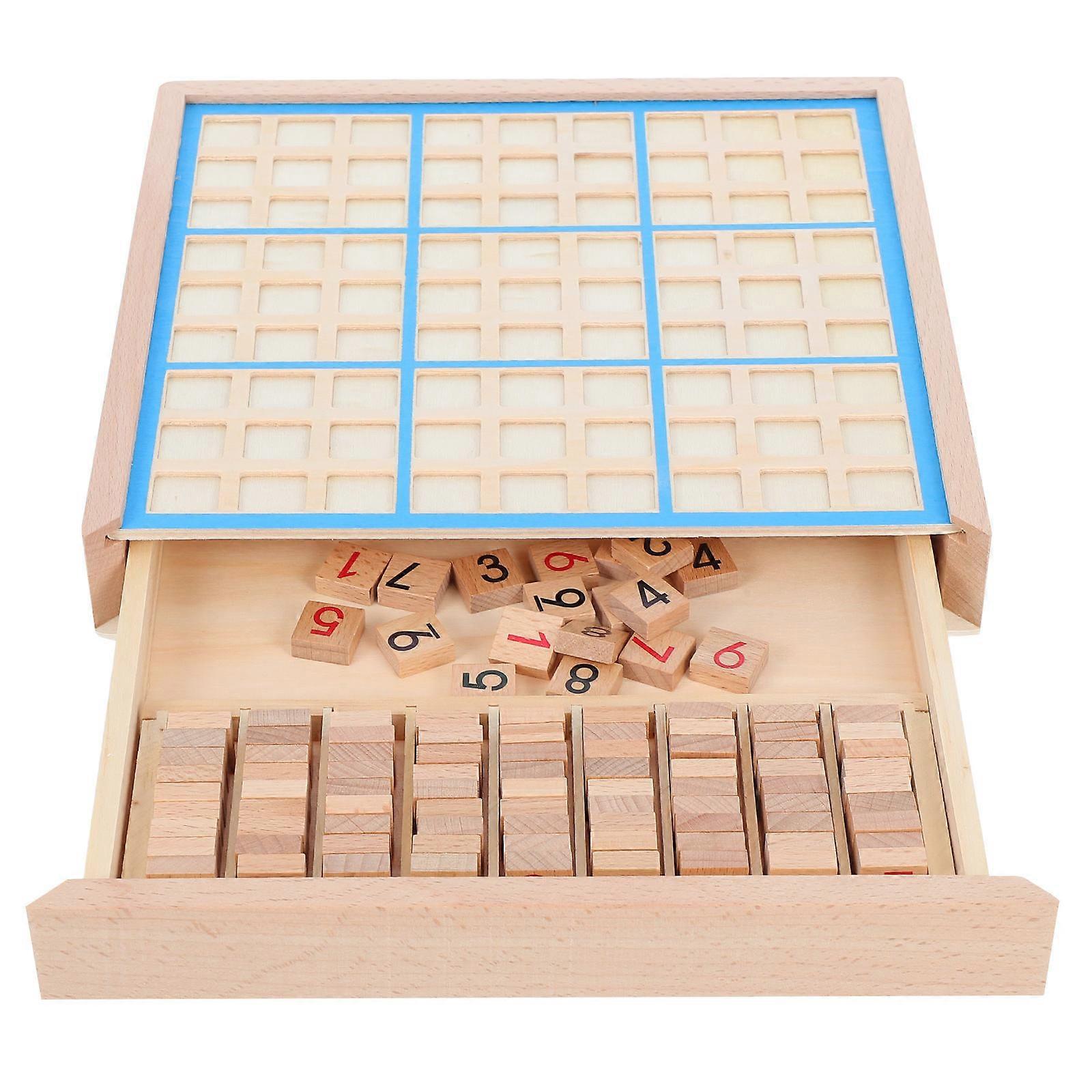 Sudoku Board Game Kids Educational Playing Board Game Development Logical Reasoning