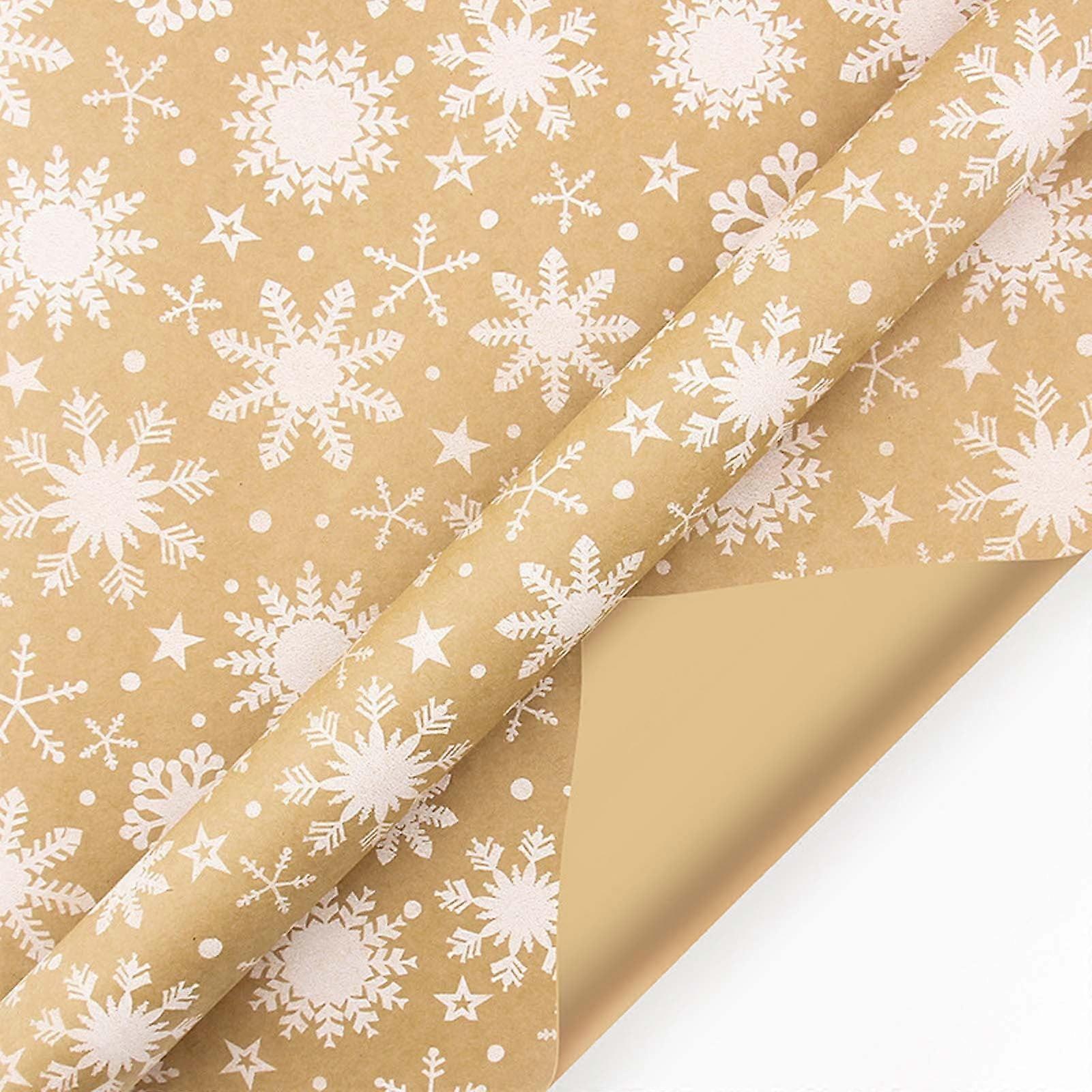Christmas Wrapping Paper Christmas Elements Series Single Sided Wrapping Paper Pattern Pattern