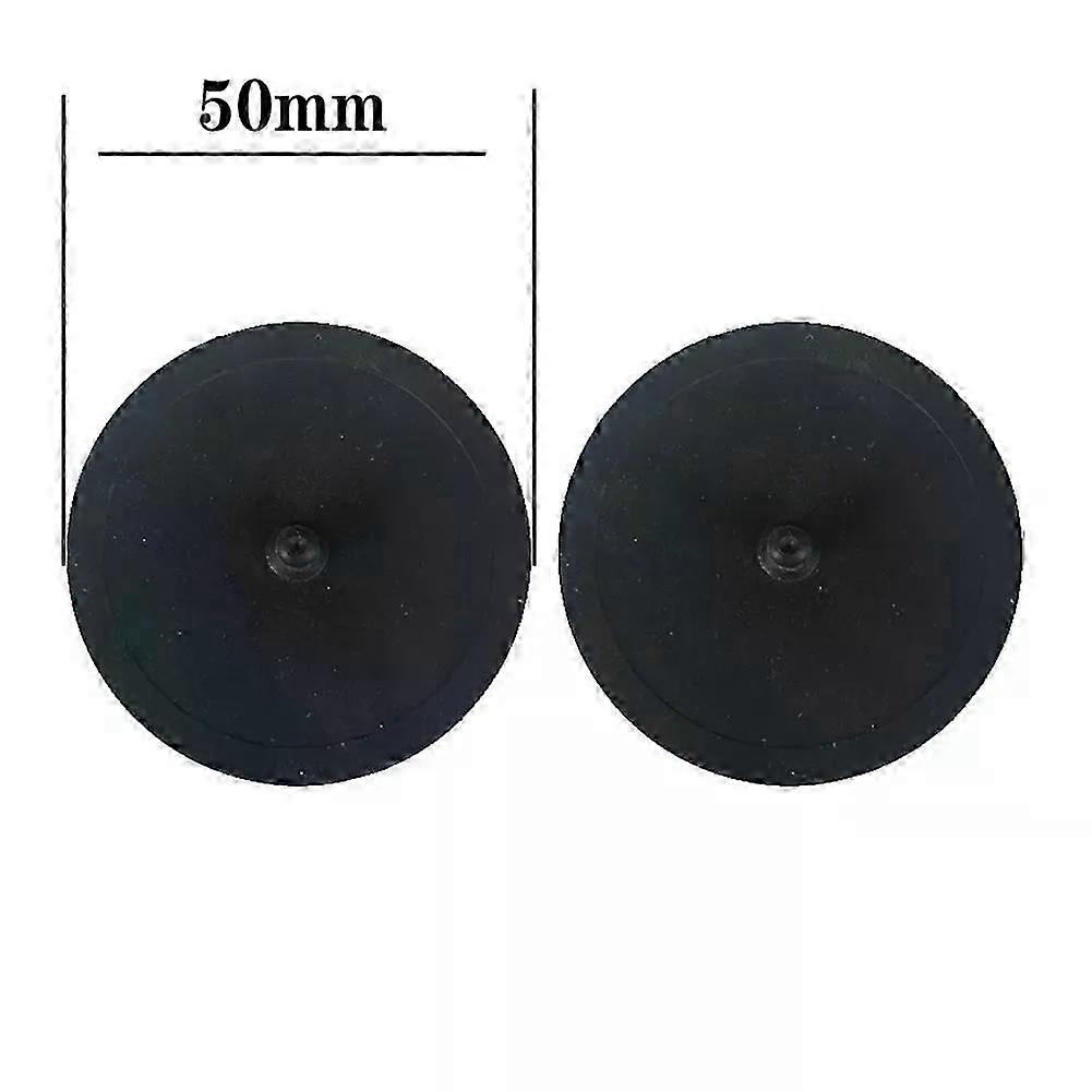 2pcs 50/57mm Blind Backflush Disk Rubber Cleaning Disc Insert For Espresso Machine Portafilter Backwashing Gasket