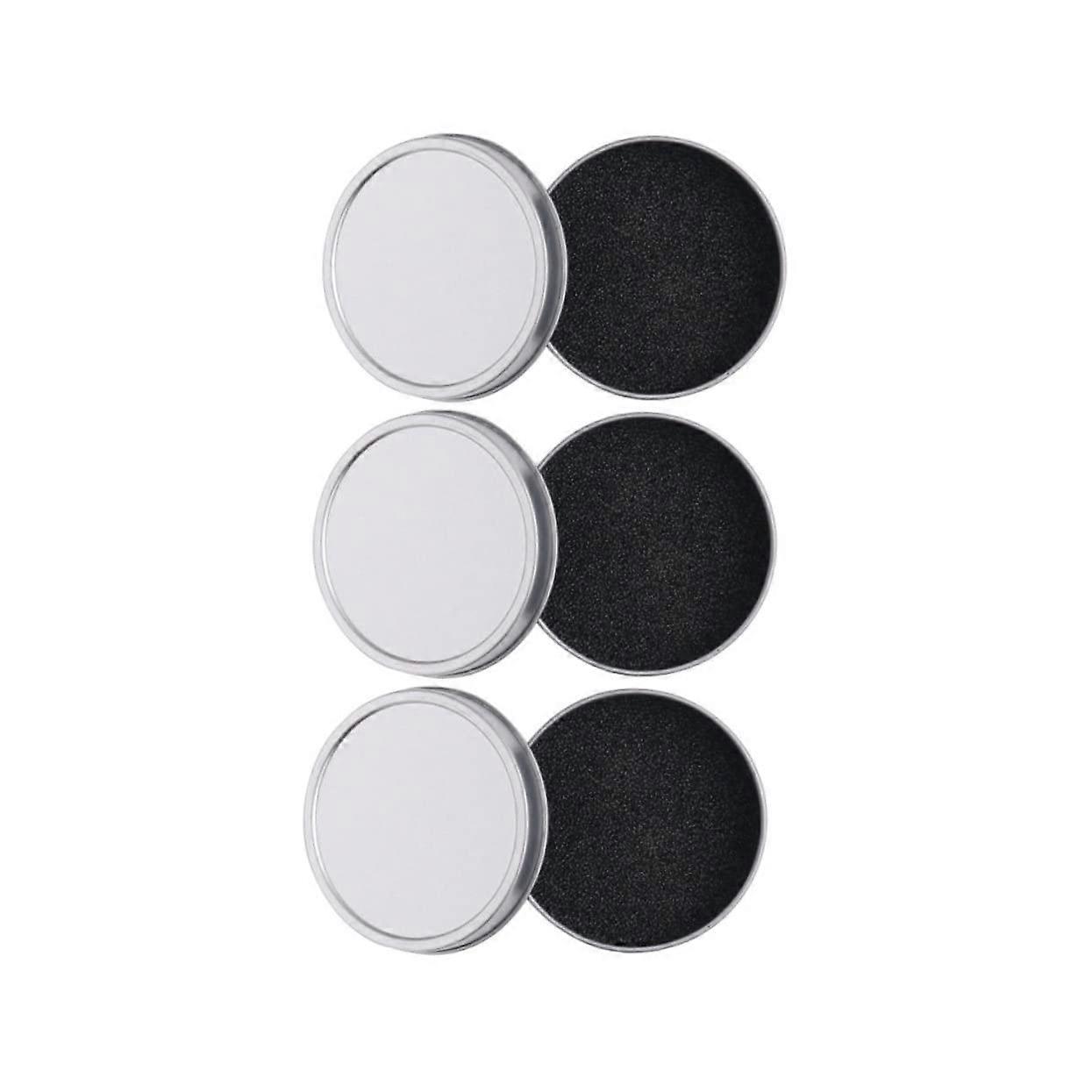 Makeup Brush Cleaner Set with Reusable Color Removal Sponge for Quick Eyeshadow Cleanup, 3pcs