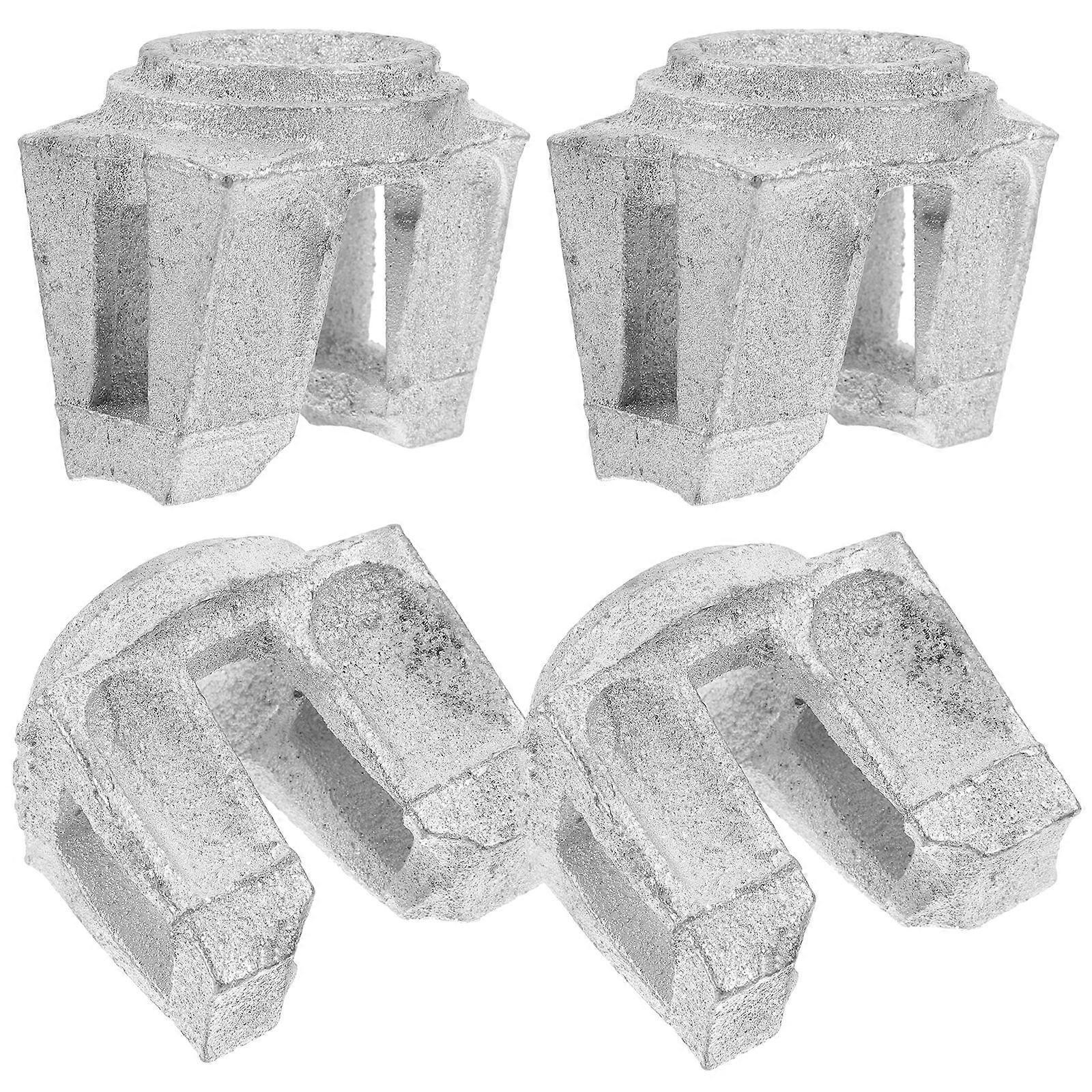 Iron Scaffold Lock Part Scaffold Fixed Adapter for Secure Connection 4Pcs