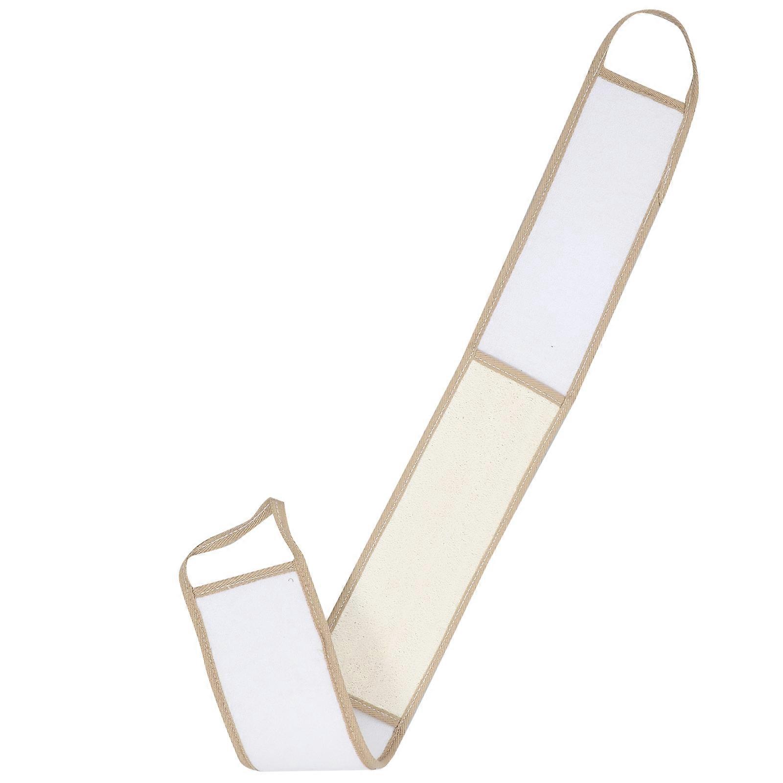 Blue Back Shower Scrubber with Long Straps for and Comfortable Use at .5 Inches