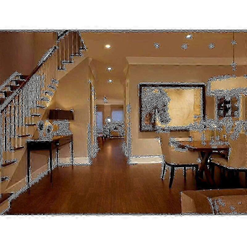 10-Pack GU4 Halogen Bulbs 20W 12V Warm White 2800K Dimmable