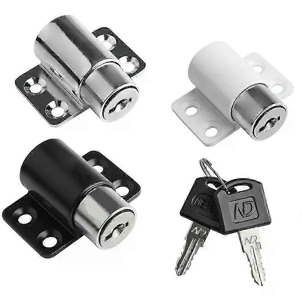 Sliding Sash Door Lock Key Baby Child Safety Protection Antitheft Security Set Open Sliding Door Window Bolt Lock Retainer