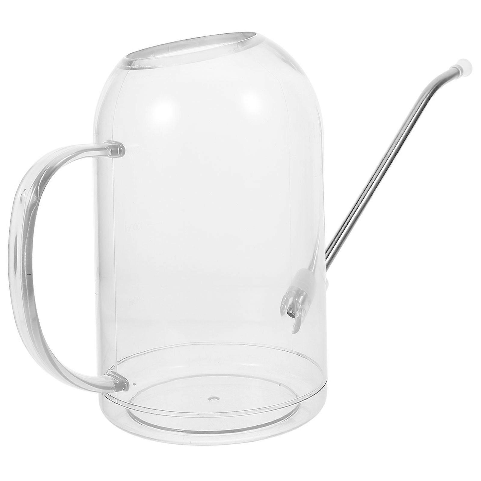 Transparent Watering Can Plant Watering Pot Function for 1Set Use