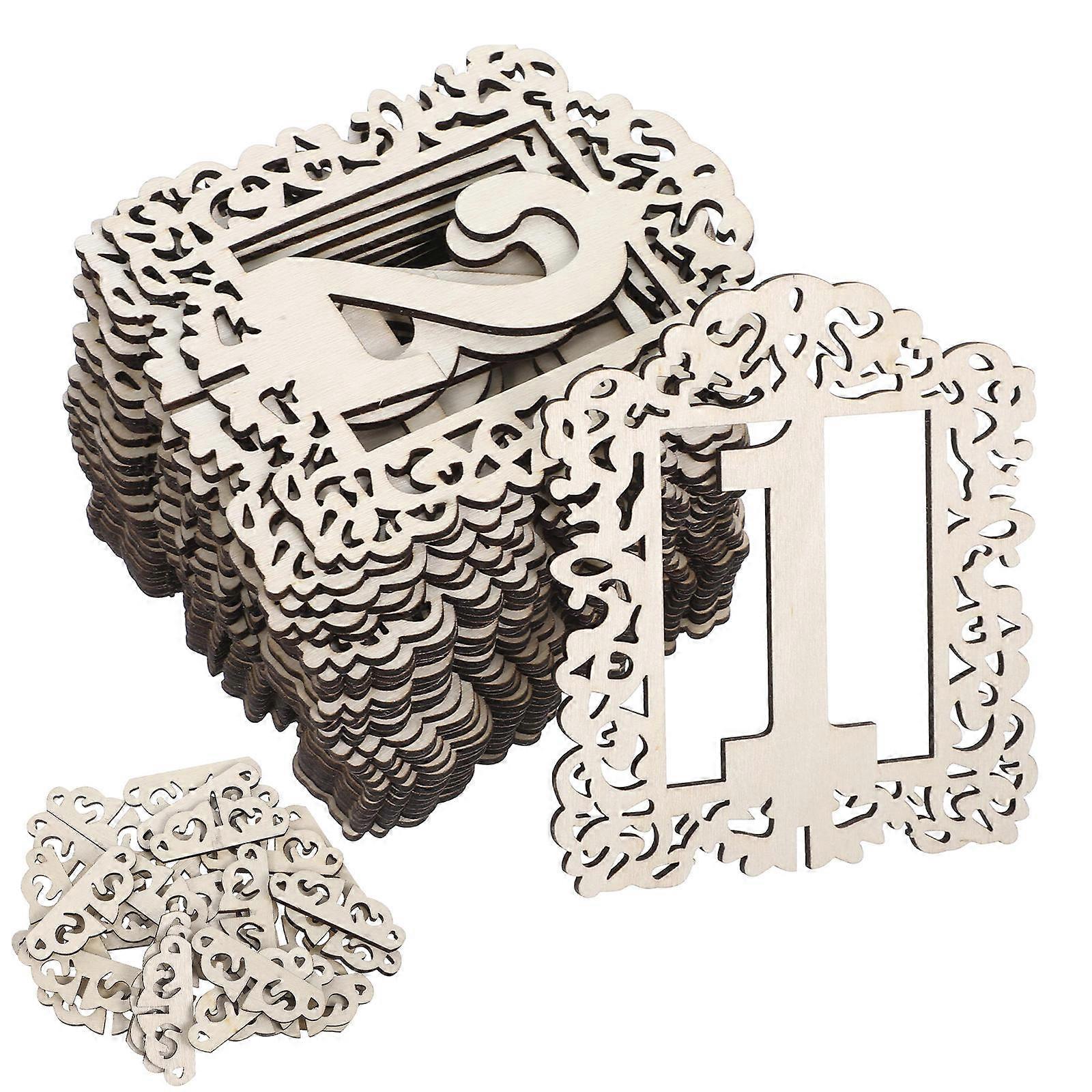 Table Number Signs Wedding Table Numbers for Decoration 30Pcs