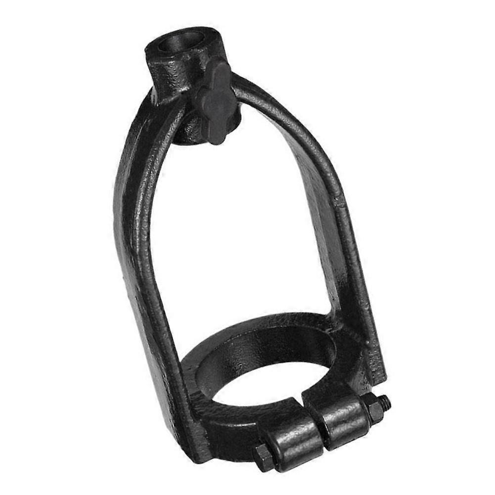 Square Hole Drill Bit Adapter Drill Attachment for Table Drill Non-Slip Square Hole Hand Drills Fixing Bracket Black