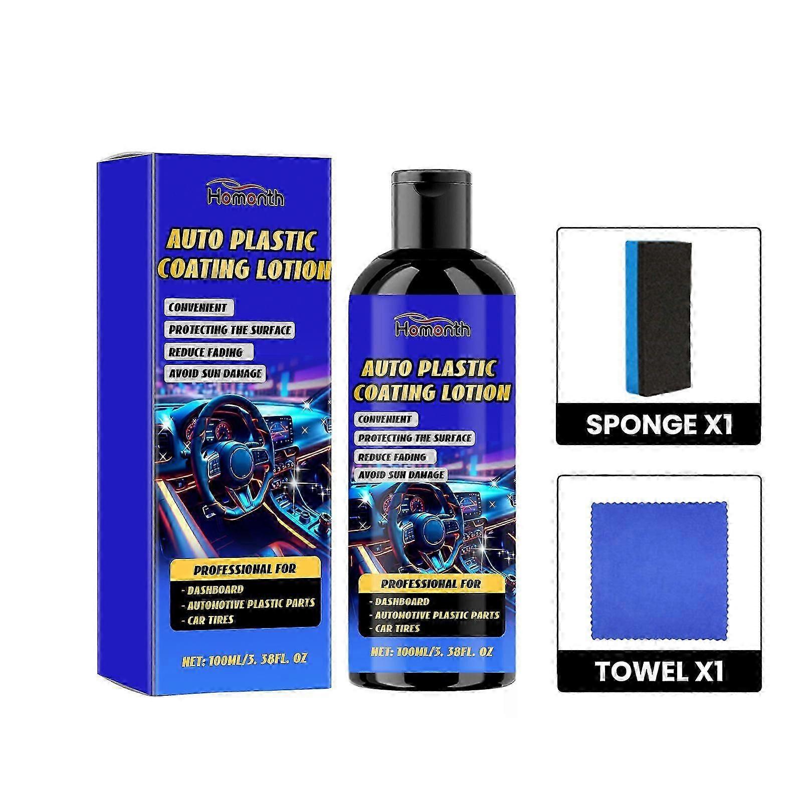Car Scratch Repair Kit - Easy, Fast Plastic Surface Restoration & Polishing