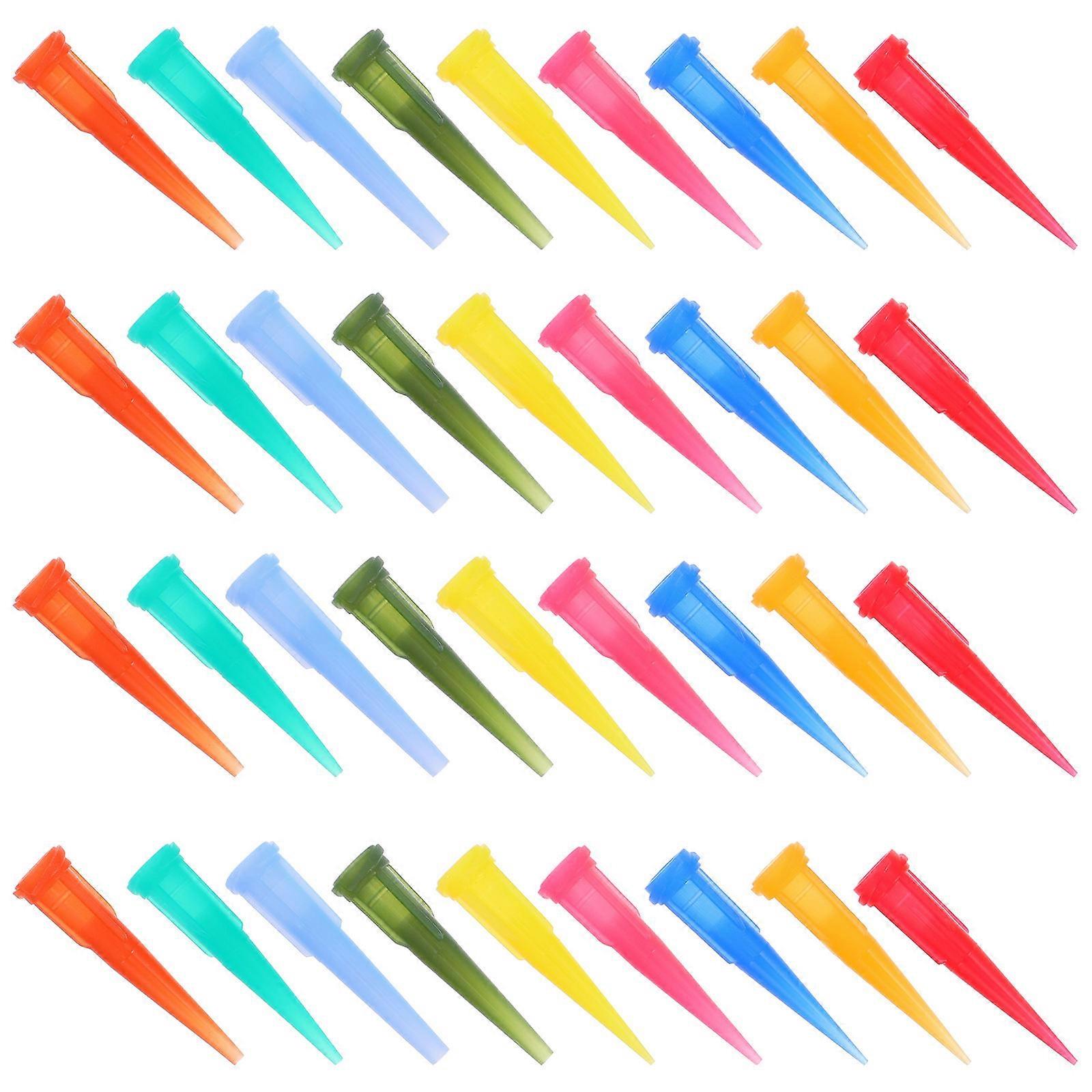 Assorted Color Caulking Nozzles for Durable Glue Application 10Pcs