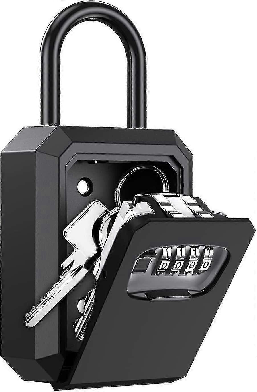 Combination Key Hiders compatible with Outside with Resettable Code and Lock Box Design