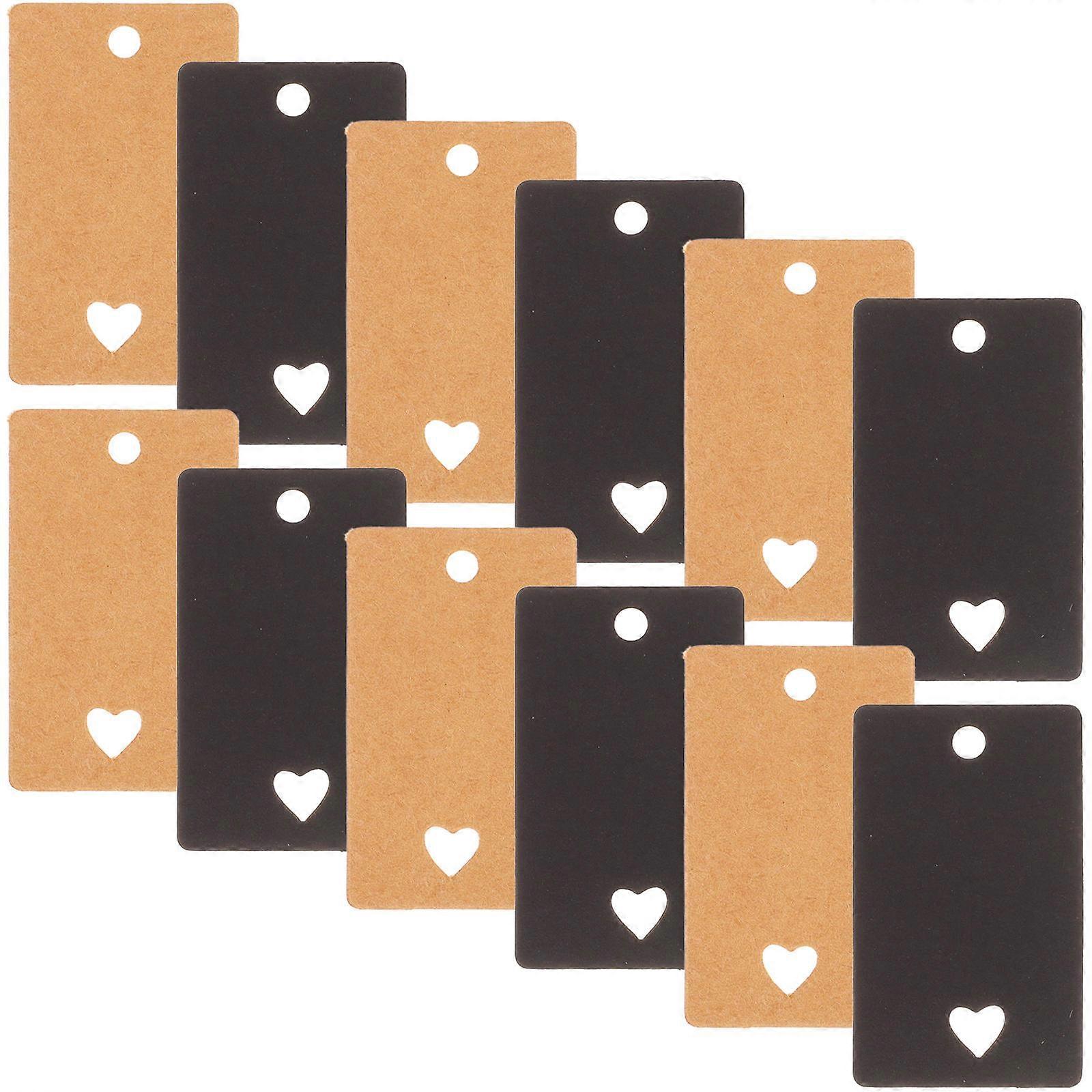 Small Tags with String Paper Label for Gift Decoration 400Pcs