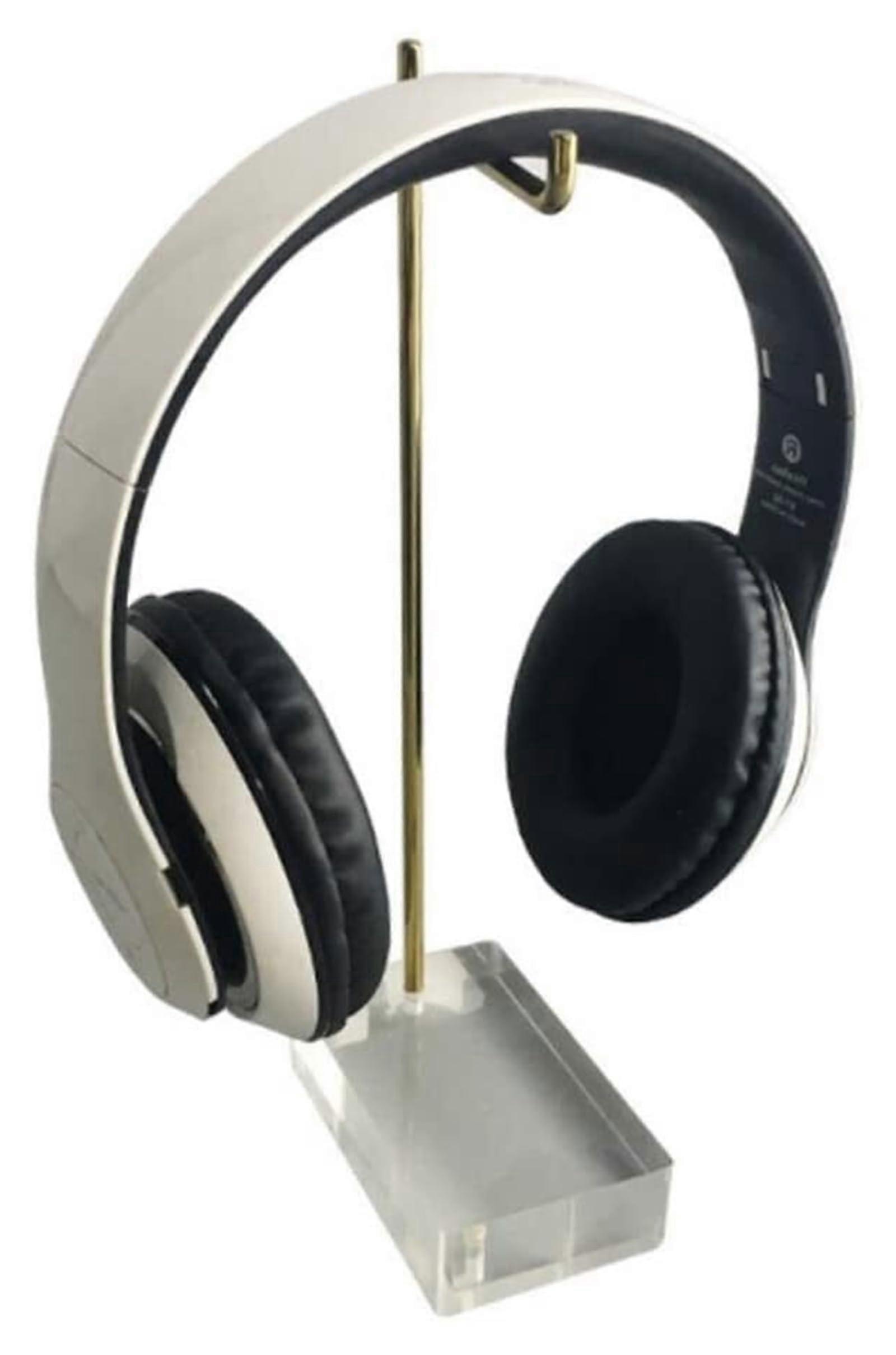 Headphone Stand Acrylic Universal Gaming Headset Holder Space Saving Scratch Desk Display