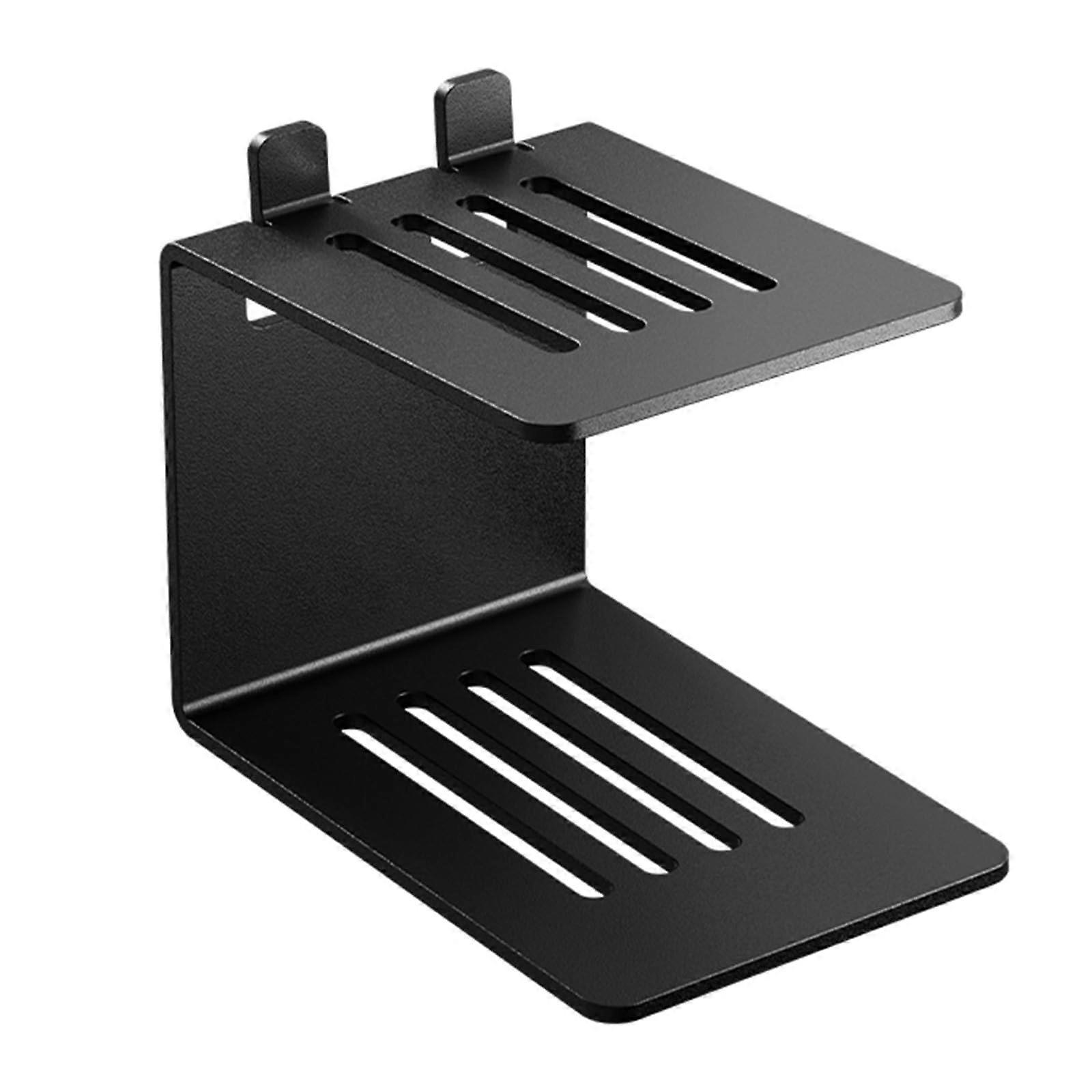 Carbon Steel Desktop Speakers Stand Compatible With Desktop Speakers For Home Office Entertainment Setups