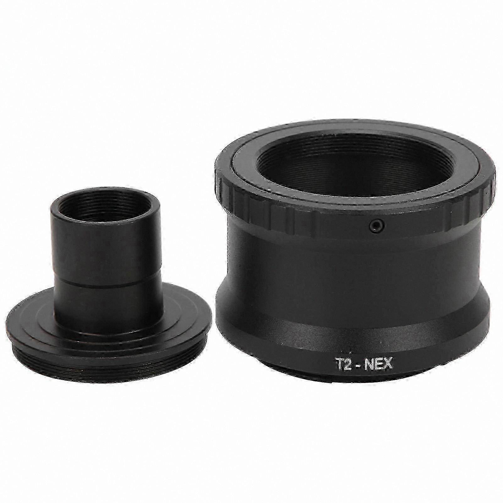 T2 Adapter Ring for 23.2mm Microscope Extension Tube Compatible with  E Mount Cameras