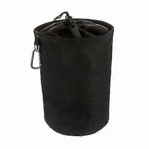 Portable Drum Hanging Clothespin Bag Clothes Drawstring Laundry Sturdy Storage Holder