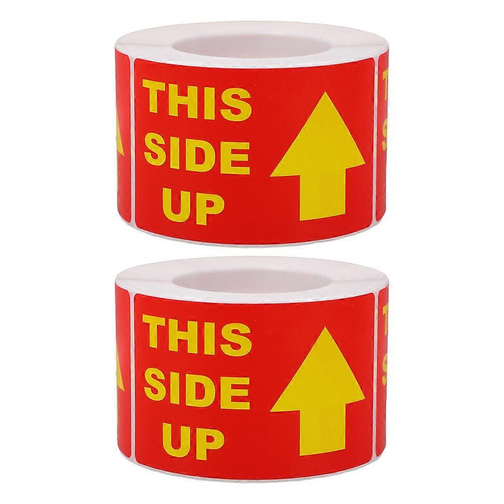 Fragile Caution Stickers Handle with Care for Shipment Use 8 Rolls