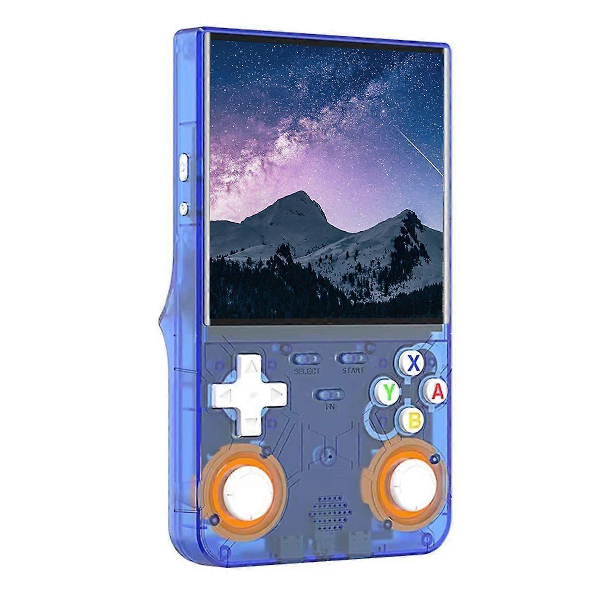 R36 Ultra Retro Handheld Game Console 4.0-Inch Open-Source Linux System 64GB Portable Video Player Handheld Game C