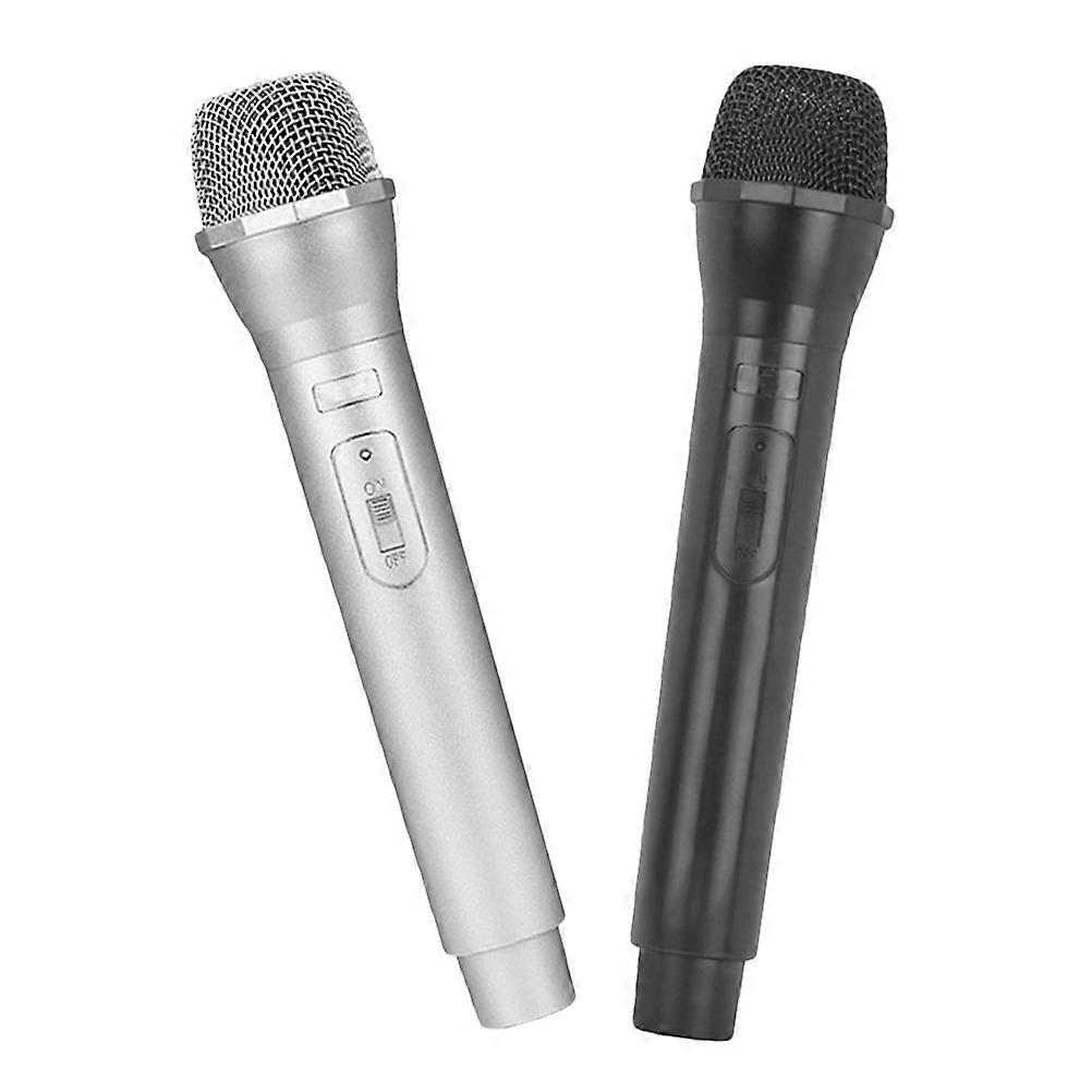 Simulation Microphone Fake Microphone for Party Play 2Pcs Bundle