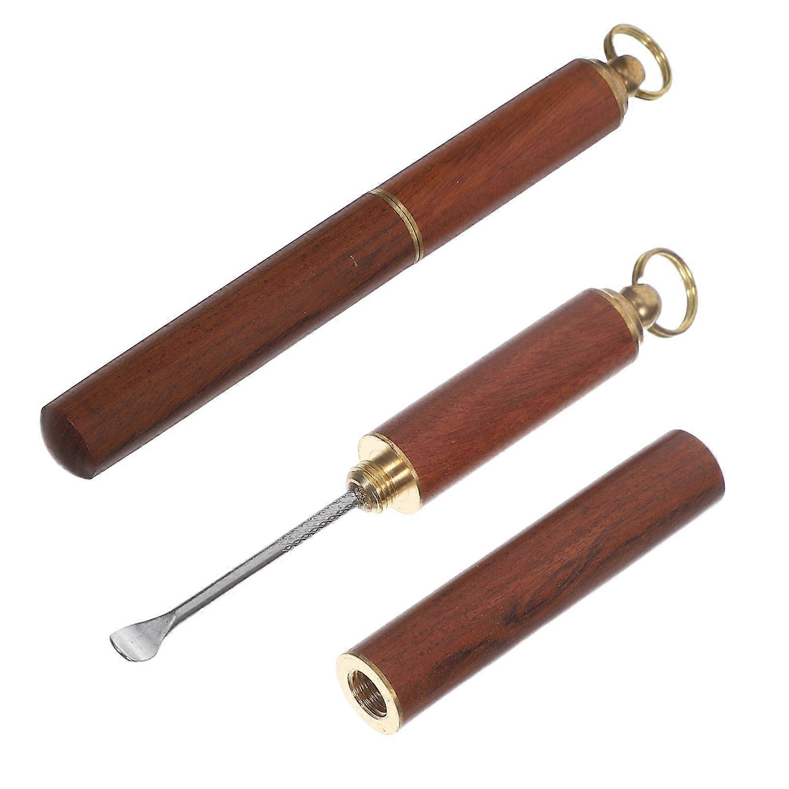 Copper Ear Pick Earwax Spoon for Cleaning Use 2Pcs Practical Supplies