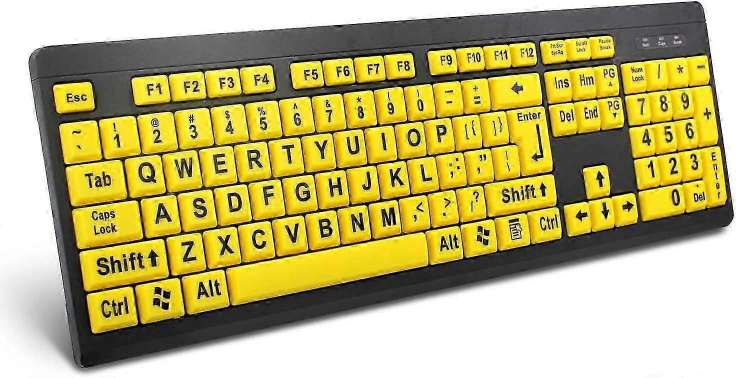25-26 Wired keyboard-yellow