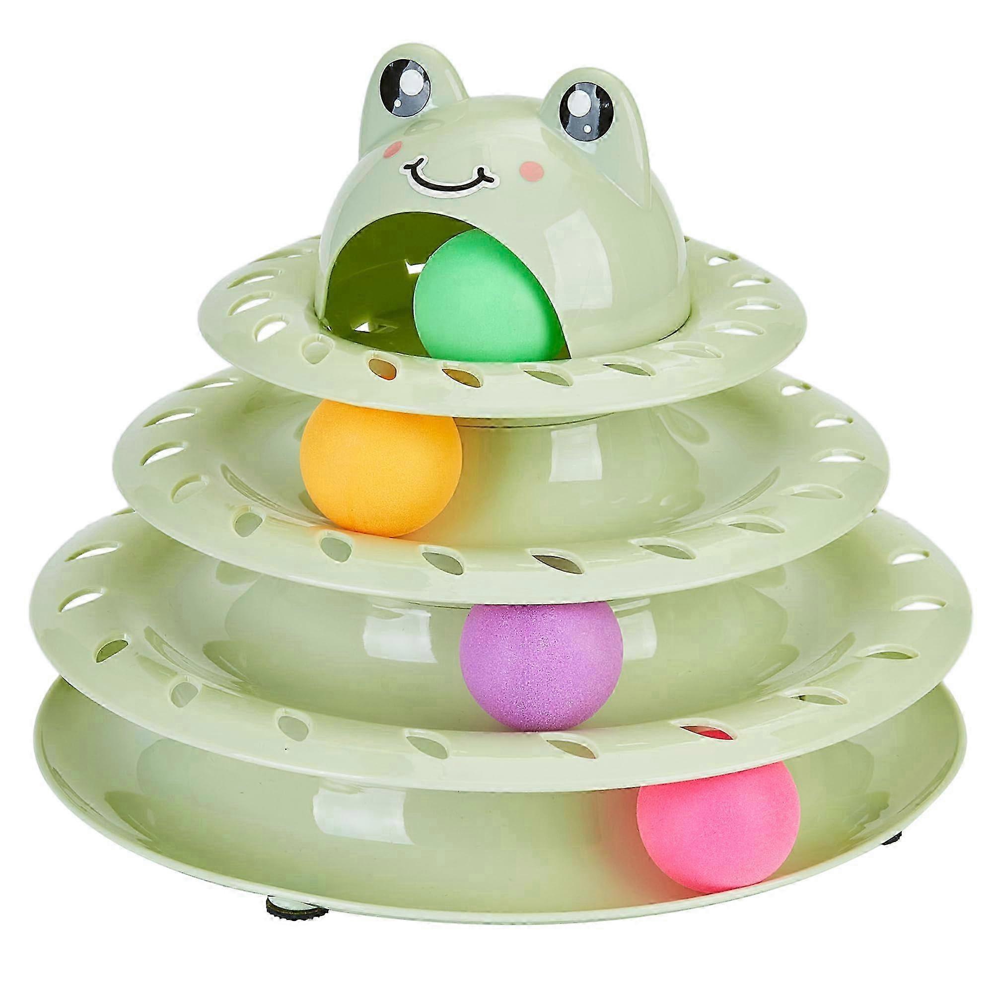 25-26 Multi-layer interactive cat toys for indoor entertainment