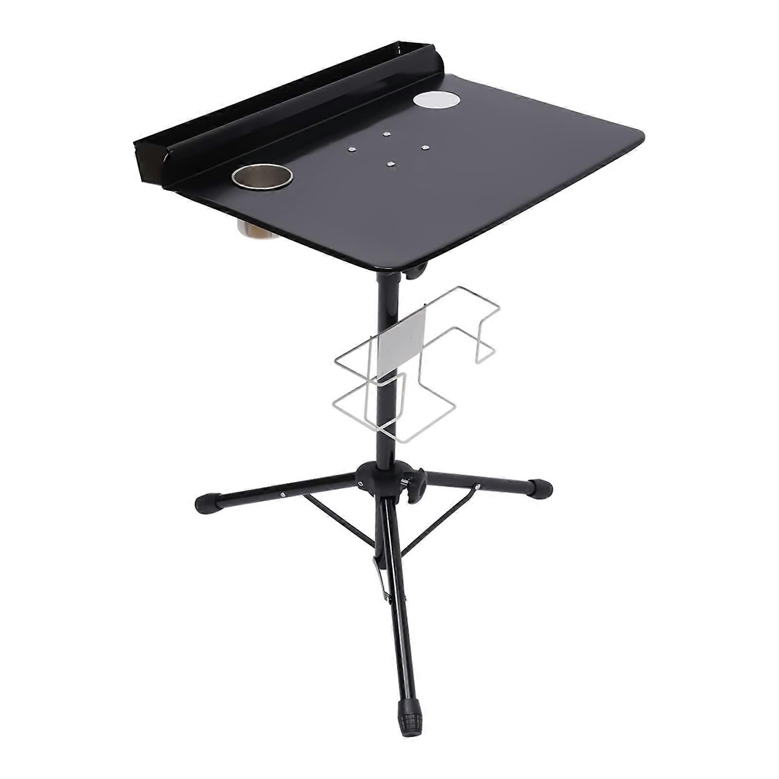 Tattoo Workstation Adjustable Height 2844in Foldable Tripod with Storage Shelf for Studio