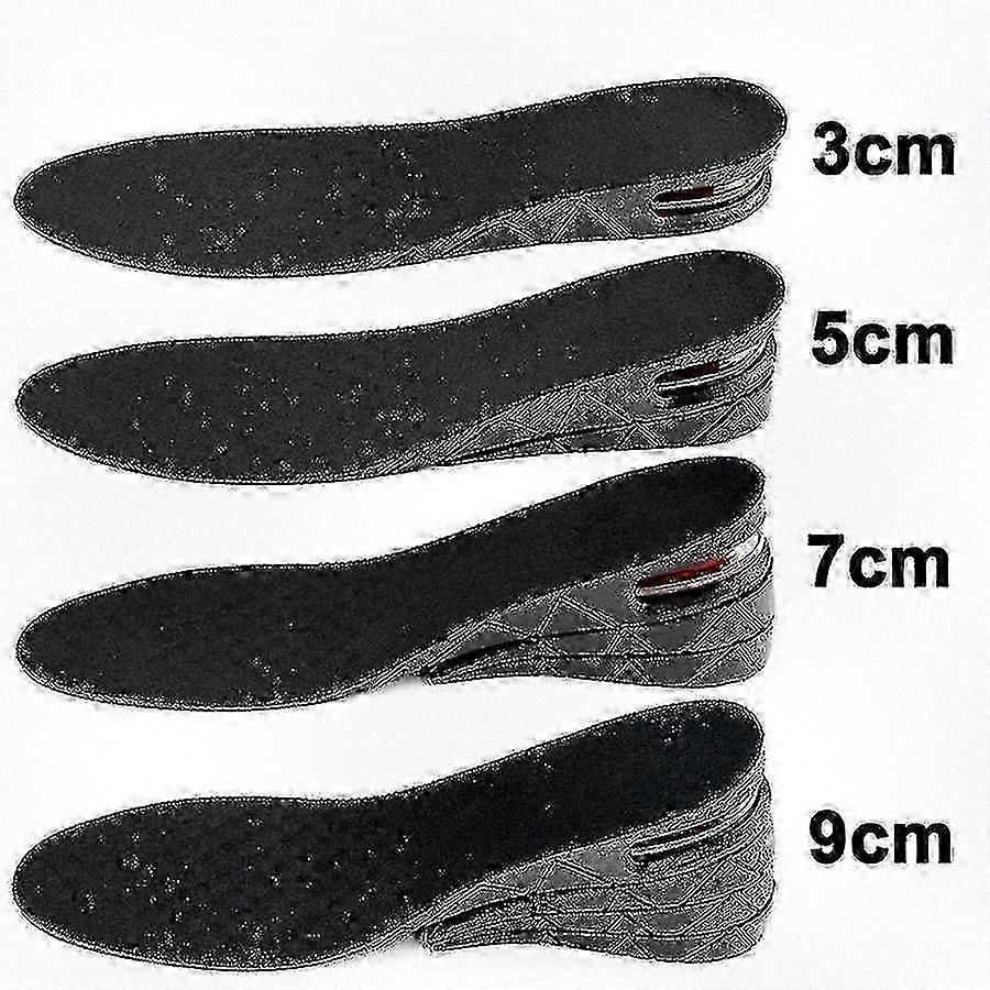 2026 Elevating Shoe Inserts, 3cm to 9cm Height Boost, Adjustable Foot Pads