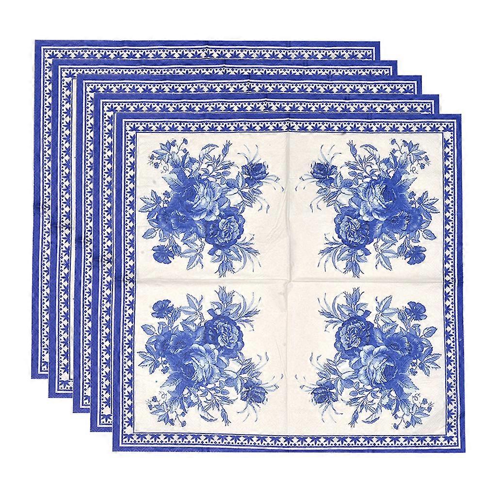 Tissue Paper Printed Napkin for Home 240Pcs Set