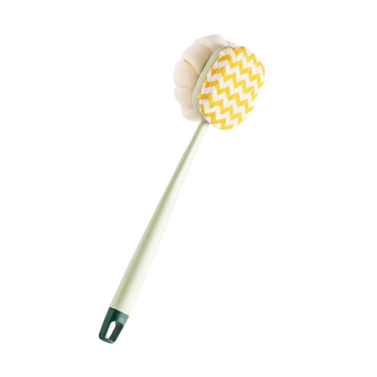 Back Scrubber with Extra Long Handle DualSided Soft Bristles for Gentle Deep Cleansing Shower