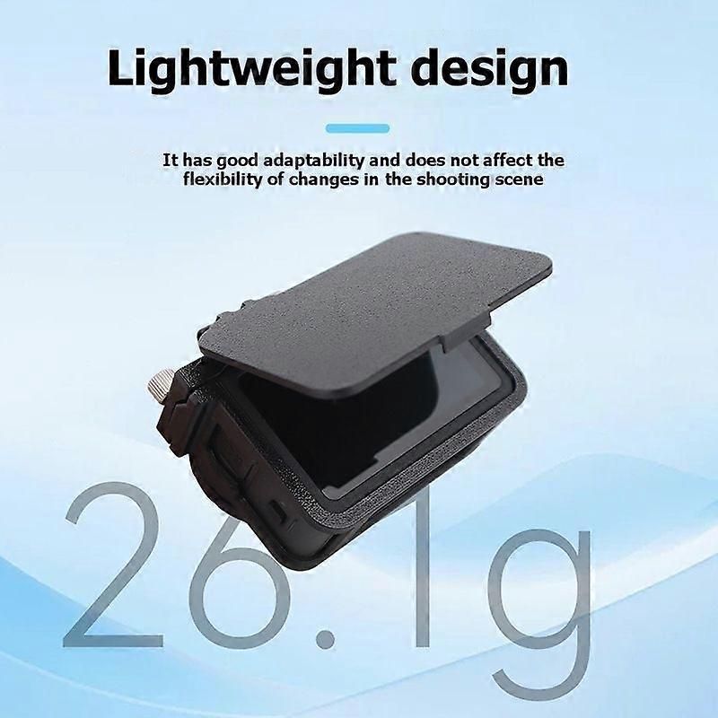 For Action 6 Cage with Screen Shade - Anti-Shock Scratch- Frame