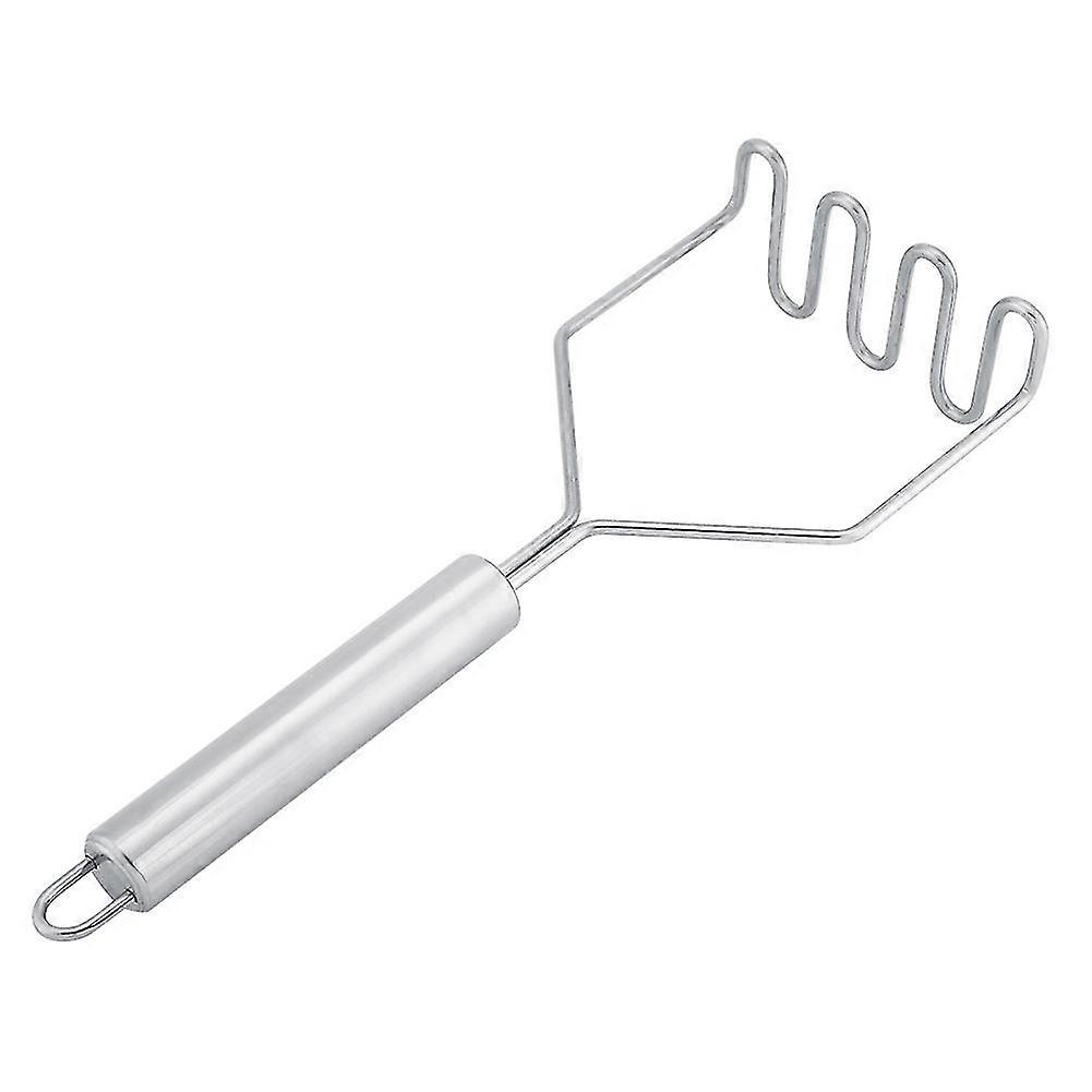 Stainless Steel Potato Masher with Ergonomic Handle for Kitchen Use