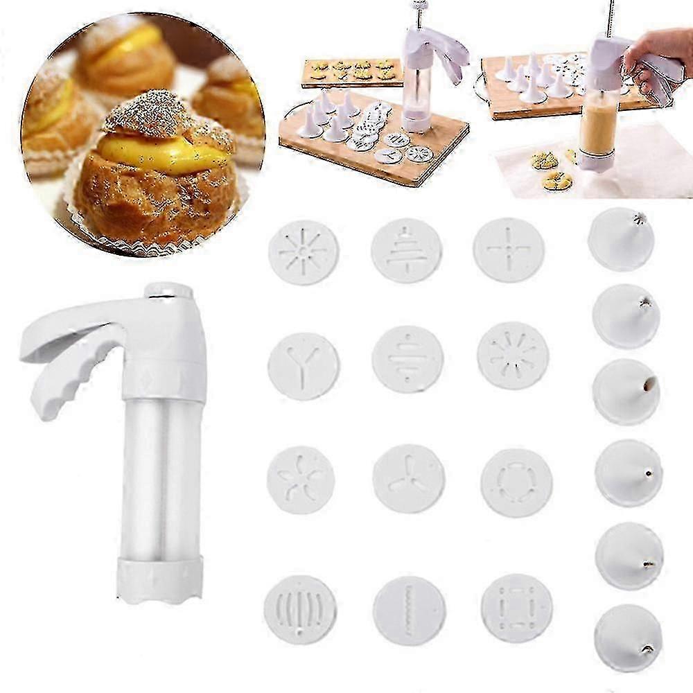 Biscuit Cookie Maker Cookie Press Gun Kit Cookie Press Mold Maker Biscuit Maker Gun