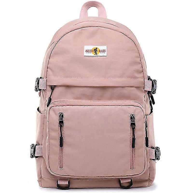Large Capacity Backpack Backpacks Solid High School Student Bags