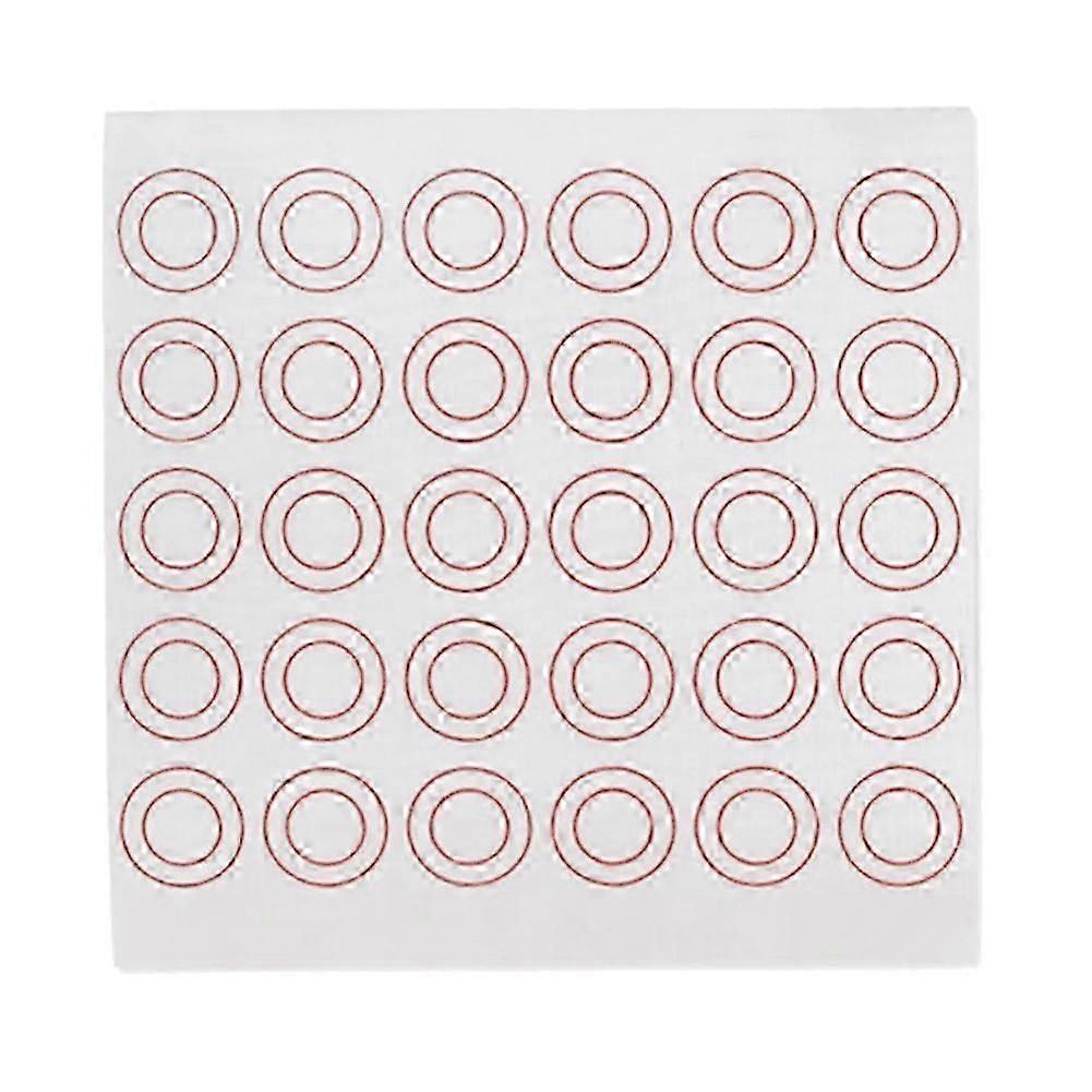 Macaron Baking Mat High Temperature Cookie Baking Tray Oven with Multi-Function Mat