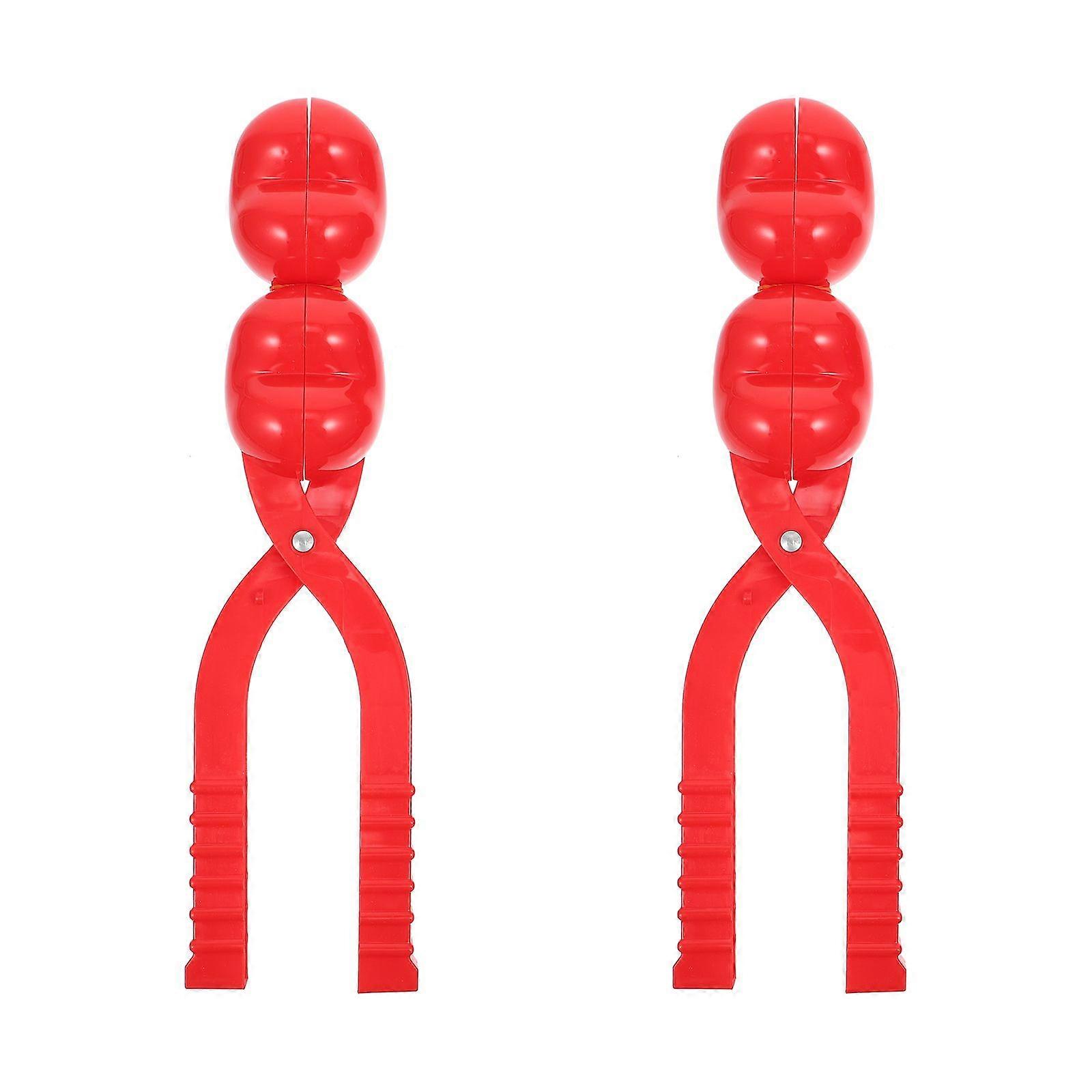 2Pcs Lovely Playthings Snowball Making Tools Interesting Snowballs Makers