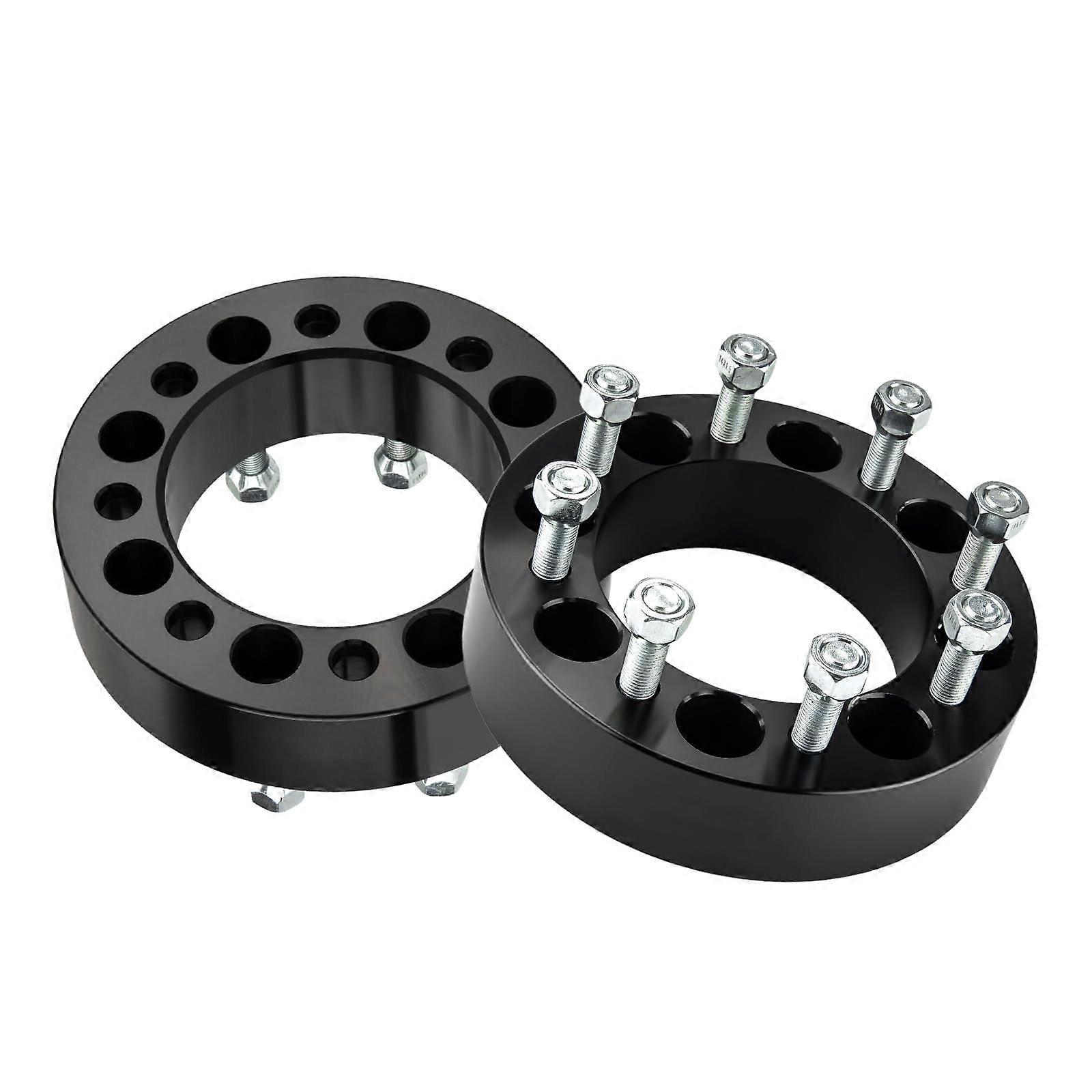 Forged 2 Inch 8x6.5 Wheel Spacers M14x1.5 Hub Centric for Flush Fitment and Wider Tire Clearance