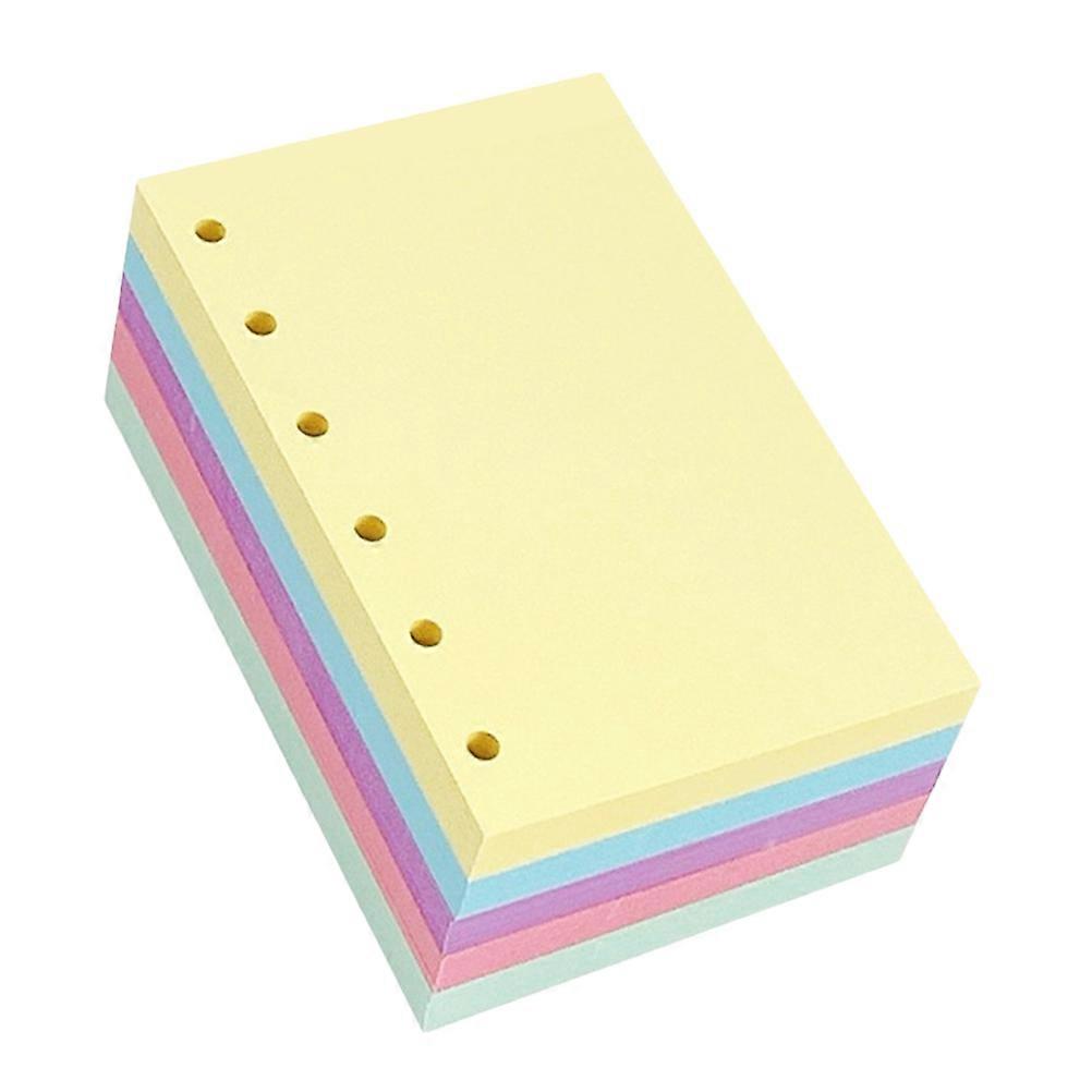Multi Color Loose Leaf Notebook Paper for Drawing with 250 Pages Refillable for 6 Ring Binder
